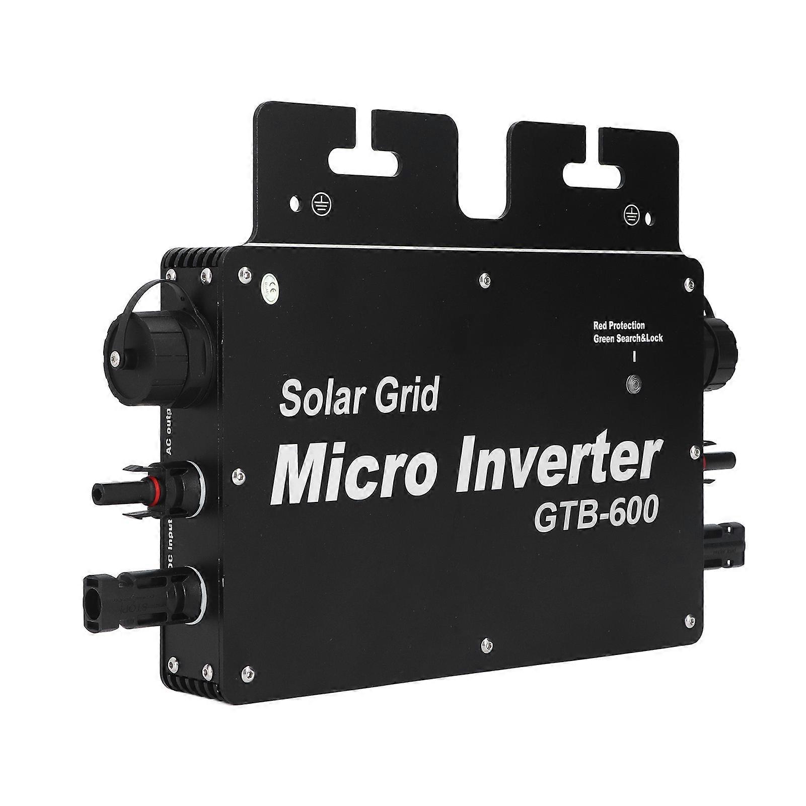 Micro Inverter Solar Power Grid Tie 600W WIFI Control Automatic Identification AC120