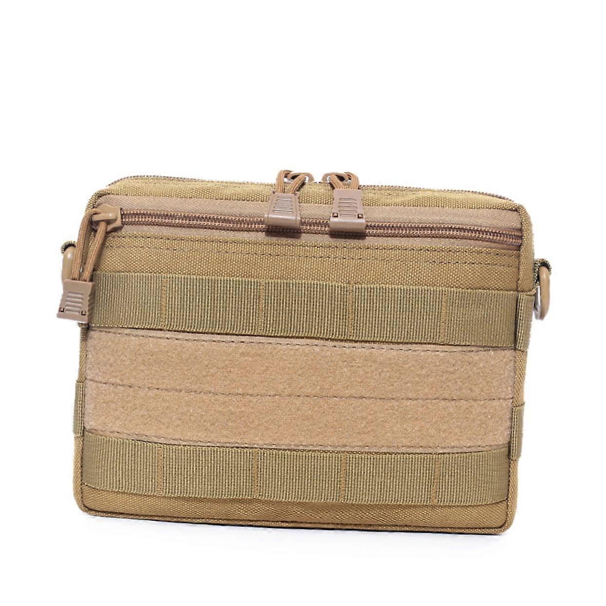 Outdoor Hiking Bag for Mobile Phone and Essentials, Compact Mud Color Storage Bag for Camping and Travel, Multi-Colored Design