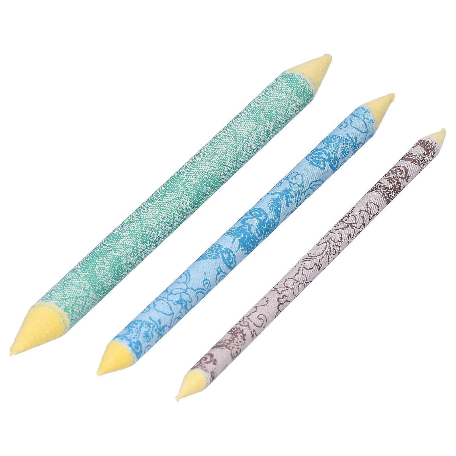 26 Pieces Blending Stumps Sandpaper Boards Eraser Sponge Extension Tool Tortillions Set Art Blenders Drawing Kit