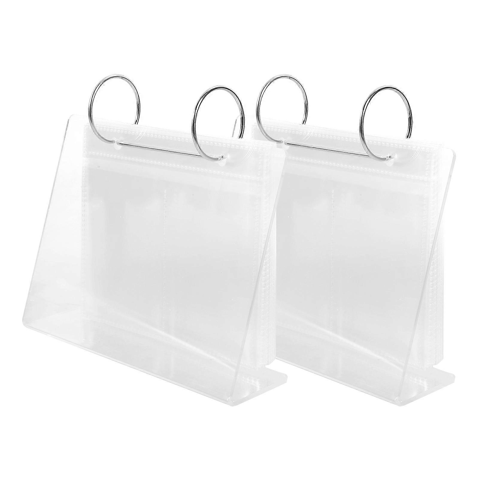 Acrylic Photo Frame for Tabletop Display 2pcs Multi Color Safe and Wide Uses