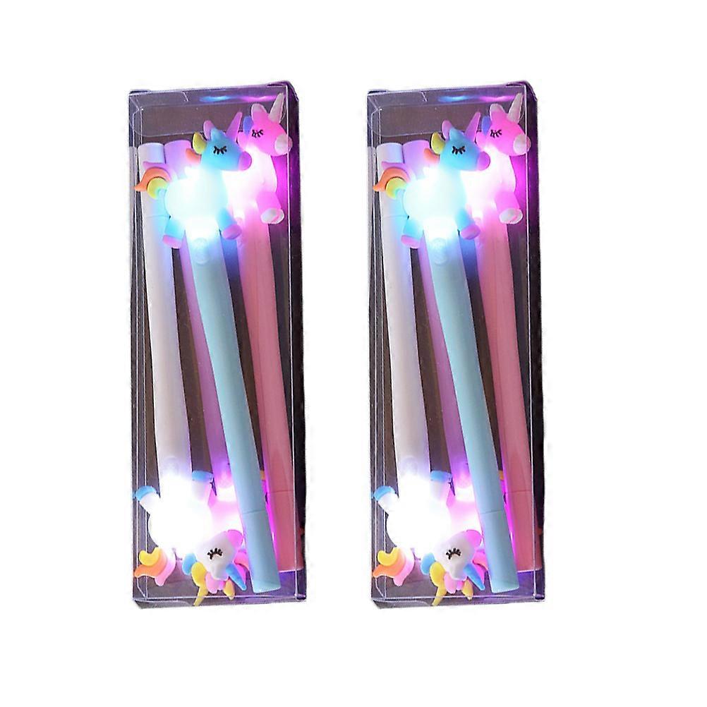 Unique Pens Luminous Funny Glow For Kids Carnival 8Set