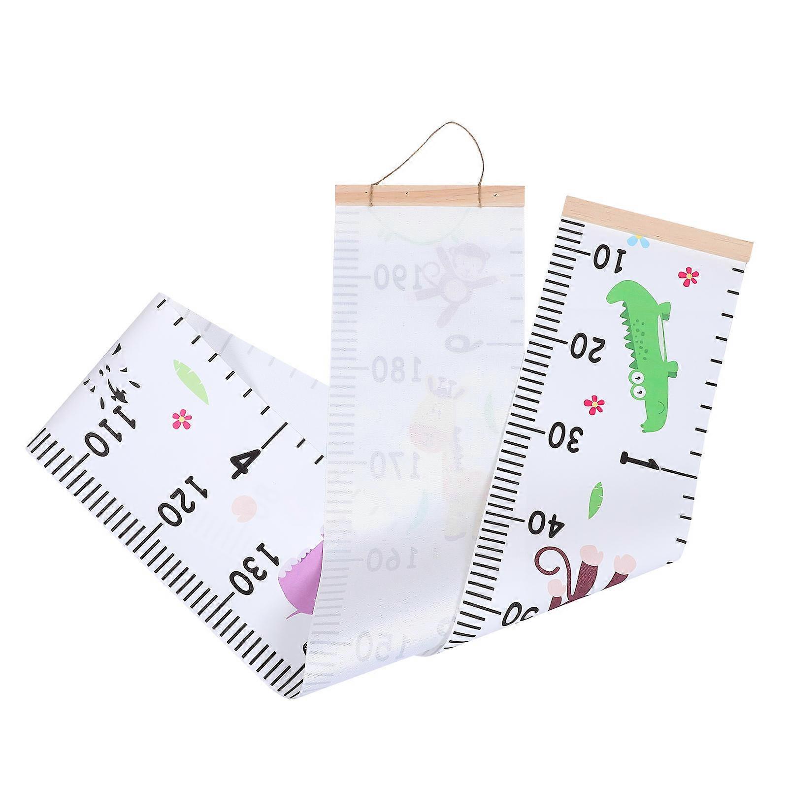Height Ruler For Children Functional Height Tracking Tool Living Room Multi-Color 200x20Cm 1Set