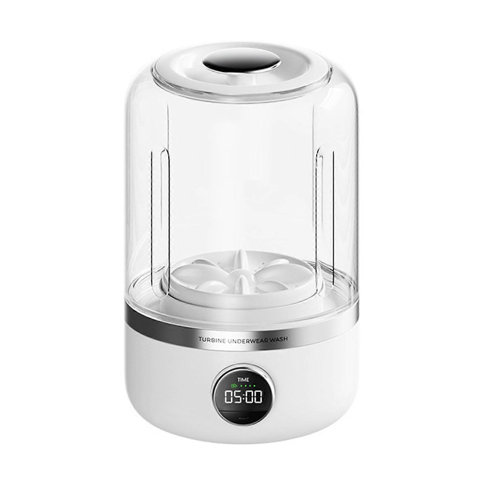 Miniature Rechargeable Clothes Washing Machine for Delicate Socks and Towels, Cordless Waterproof Washing Cup for Backpacks