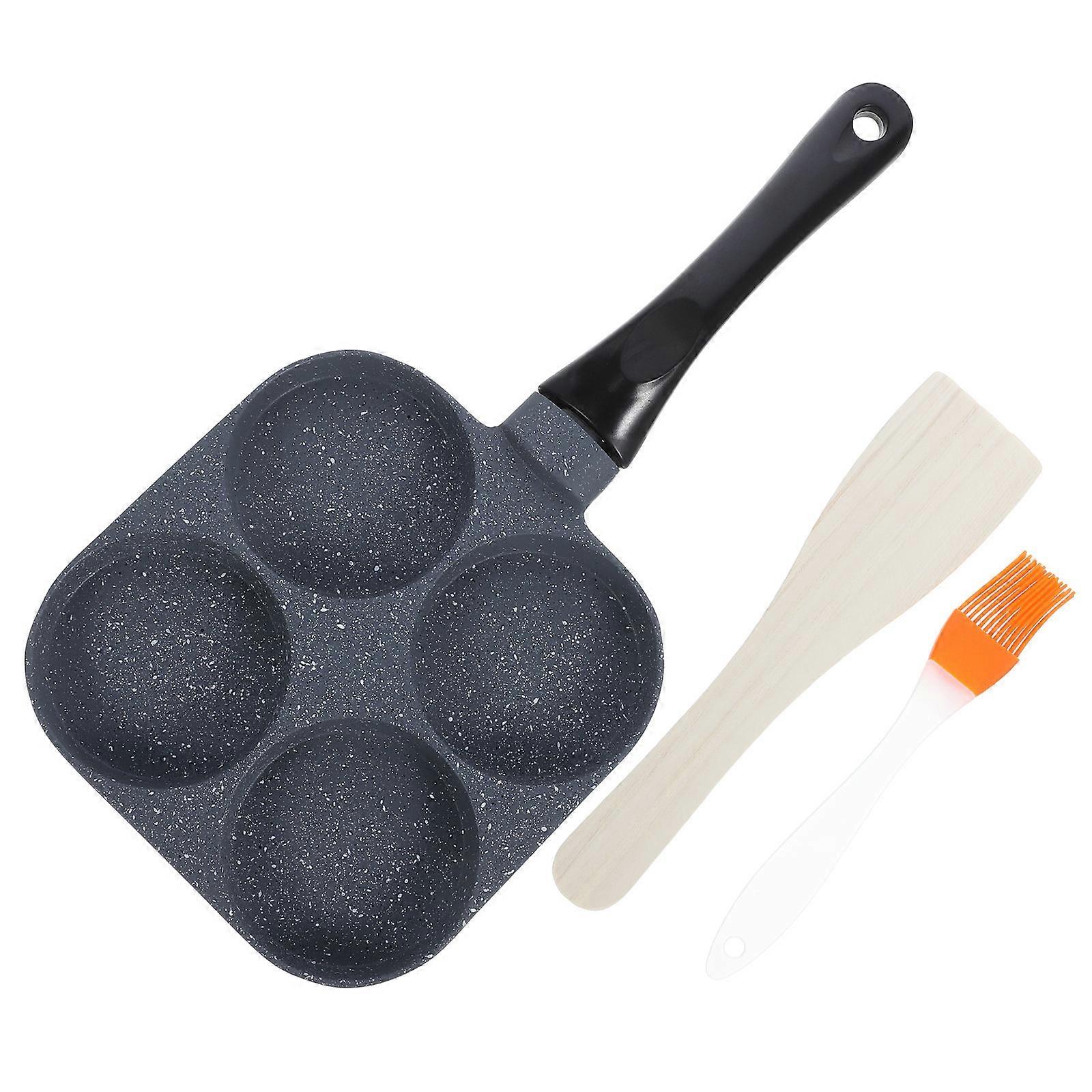 Fry Pan For Eggs Egg Frying Pan Non-Stick Breakfast Preparation 36.00X20.00X4.00CM 1Pack