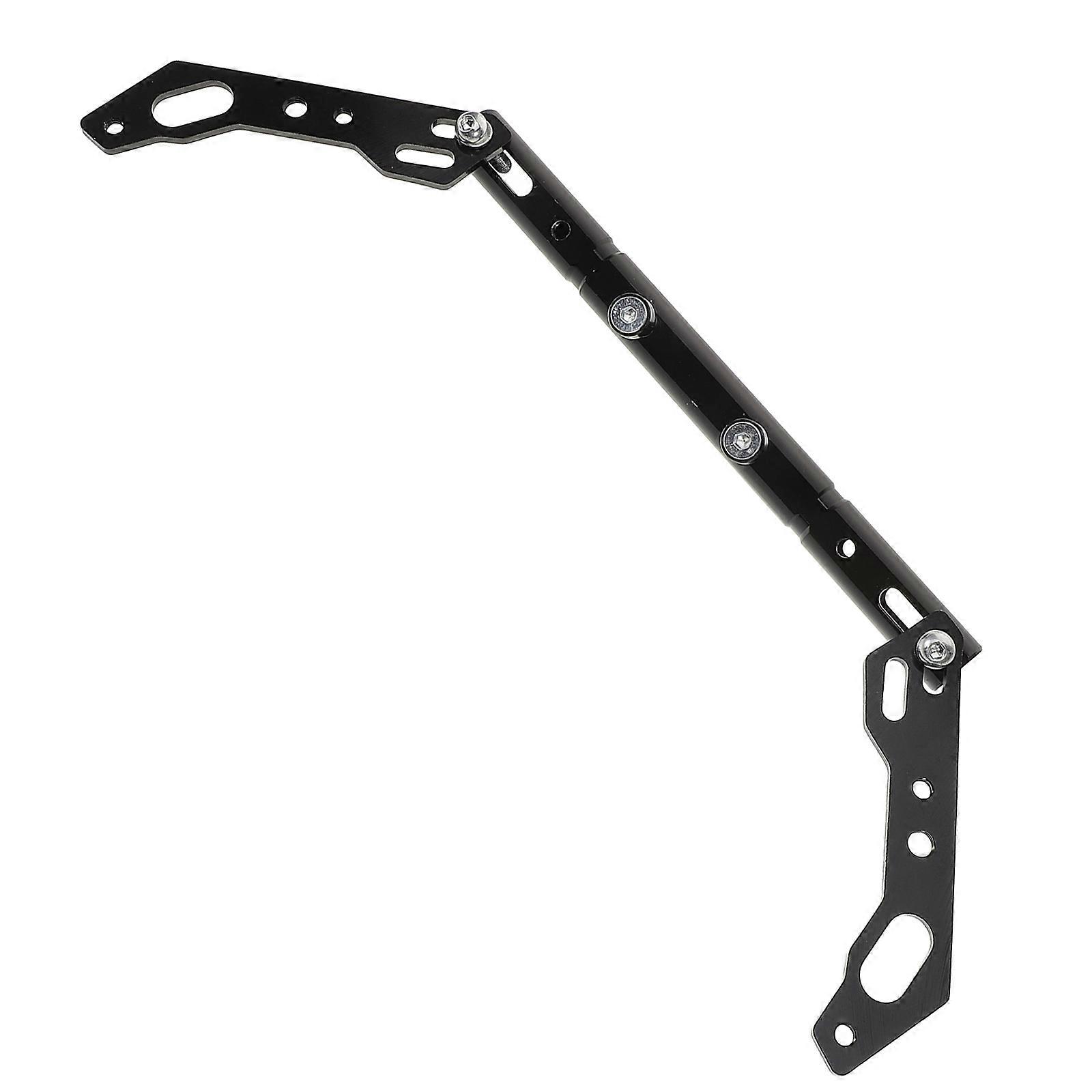 Durable Motorcycle Handlebar Bracket Made of Aluminum Alloy for Enhanced Balance and Control Black
