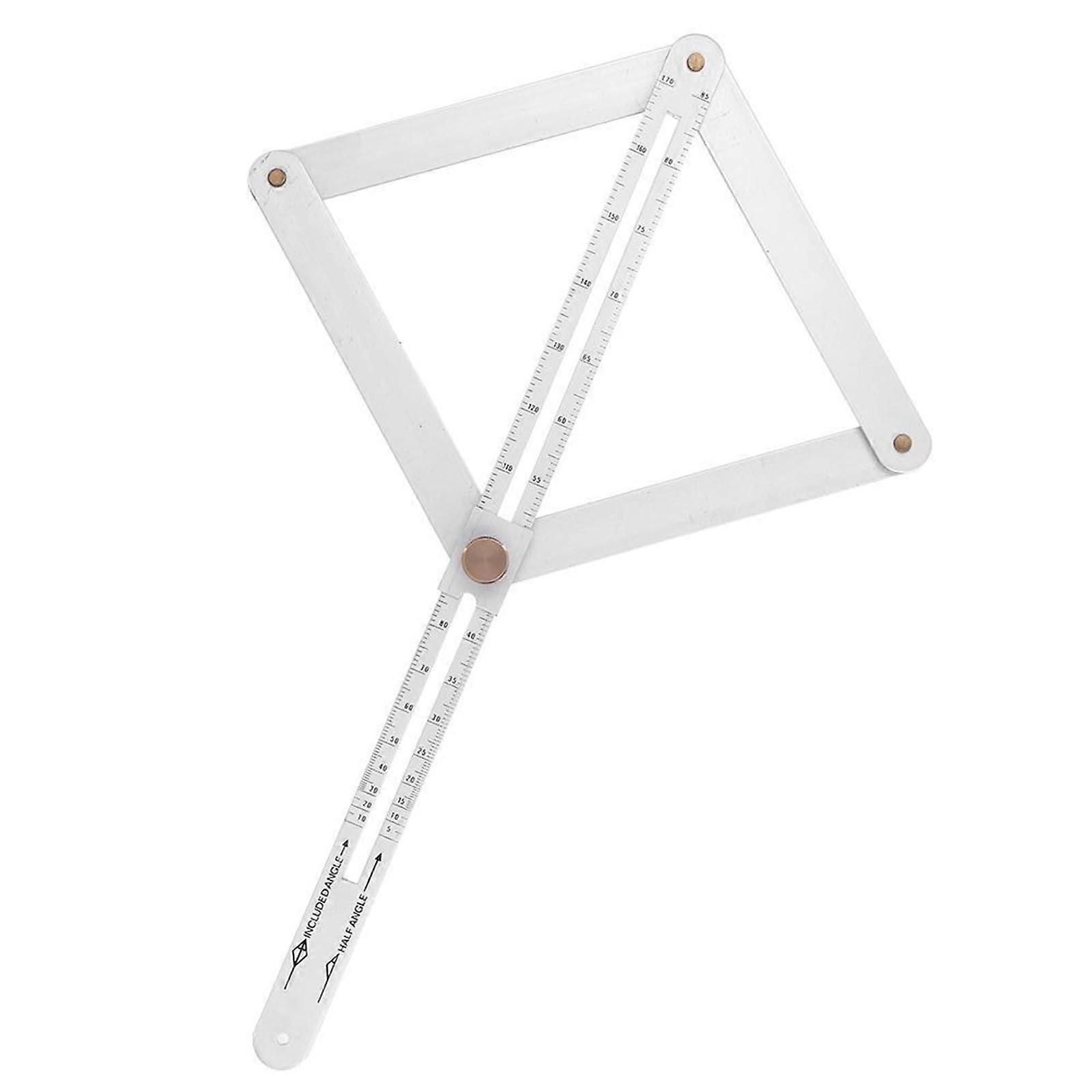 Aluminum Protractor Upgraded Thickened Multifunction Angle Measurement Device For Ceiling Design Door Frame Portable