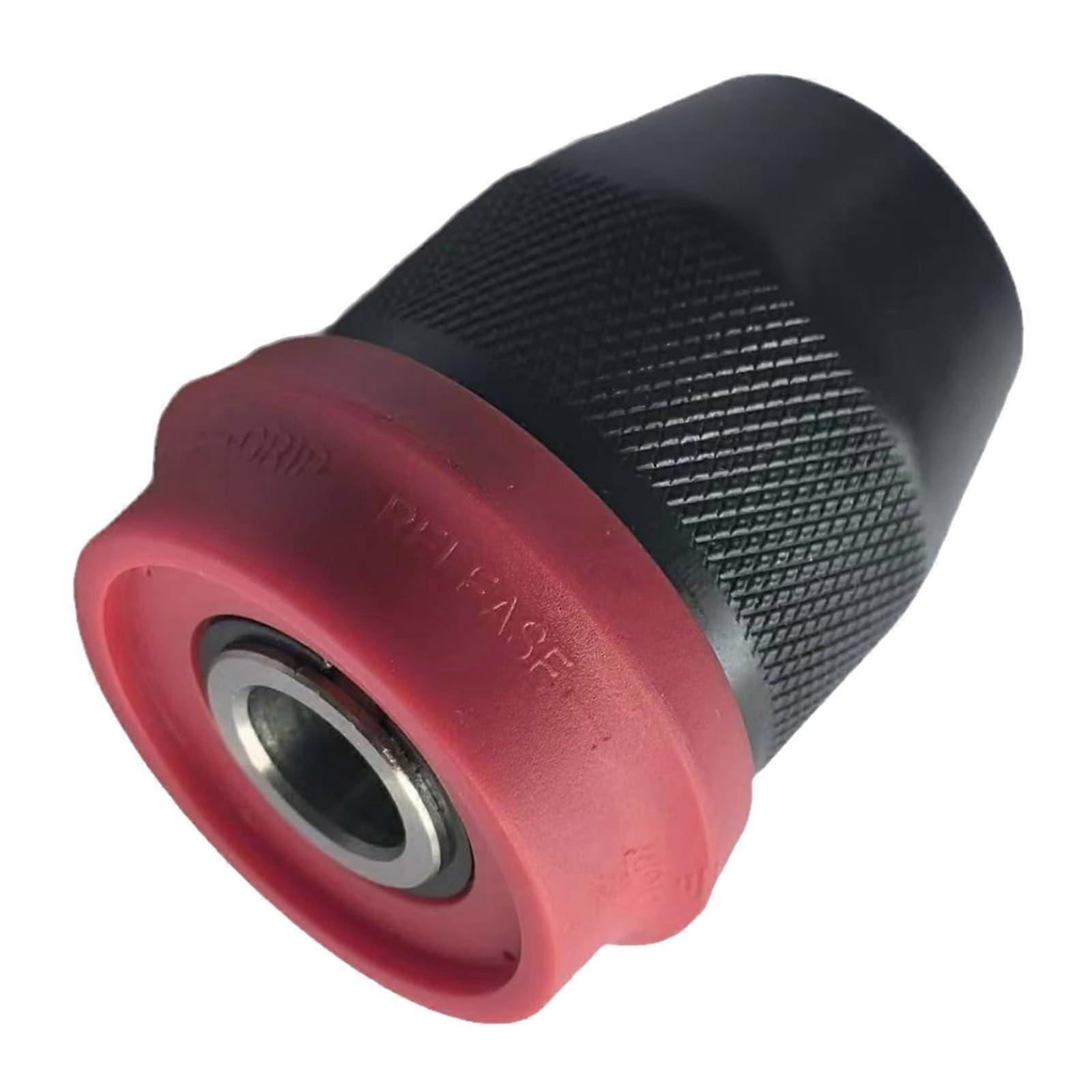 Drill chuck with wide clamping range, secure grip, precision made of hardened steel, power tool accessory