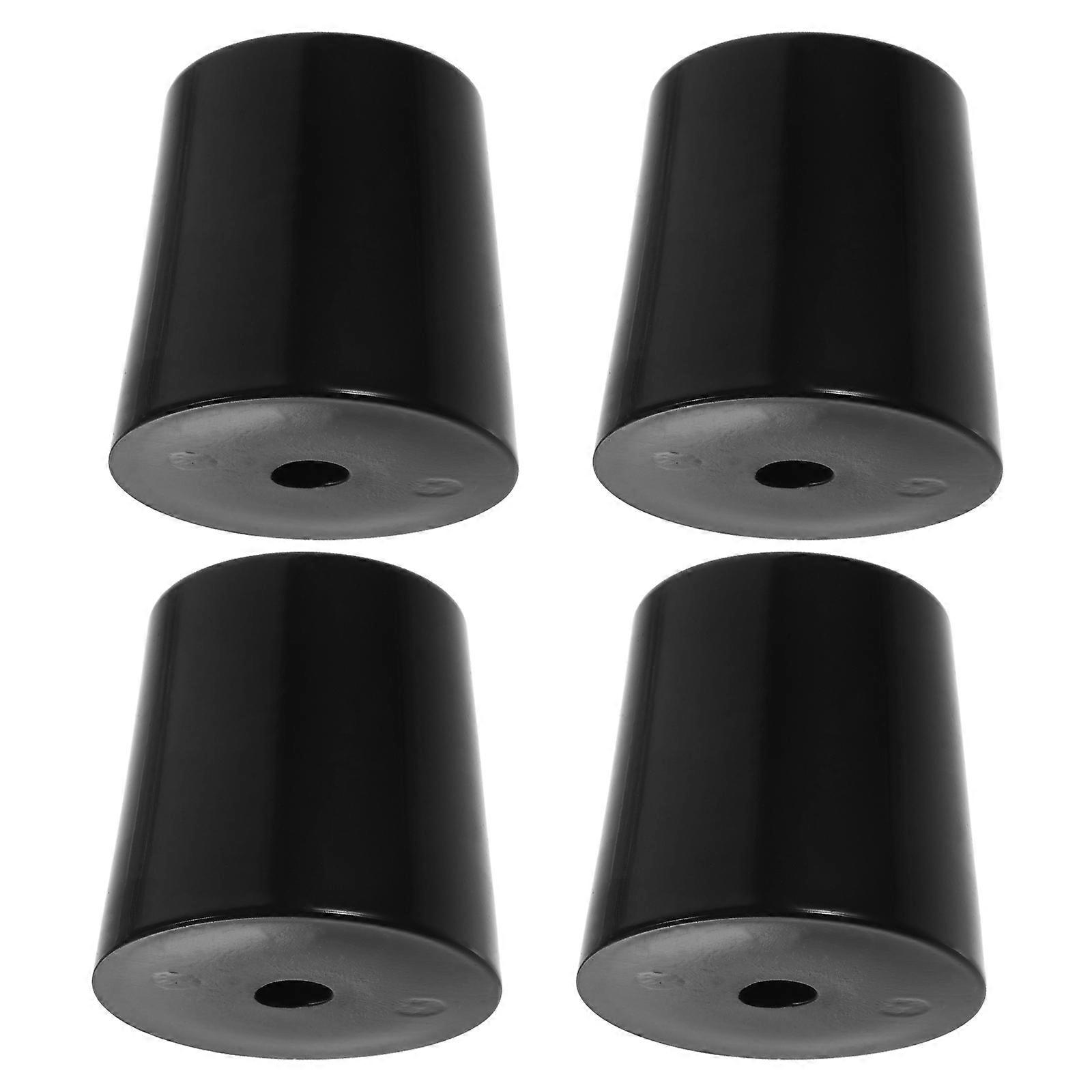 4pcs Rubber Trailer Door Bumper Stops for Cargo Trucks Isolation Washers to Prevent Sliding and Ground Scratches, Easy Installation