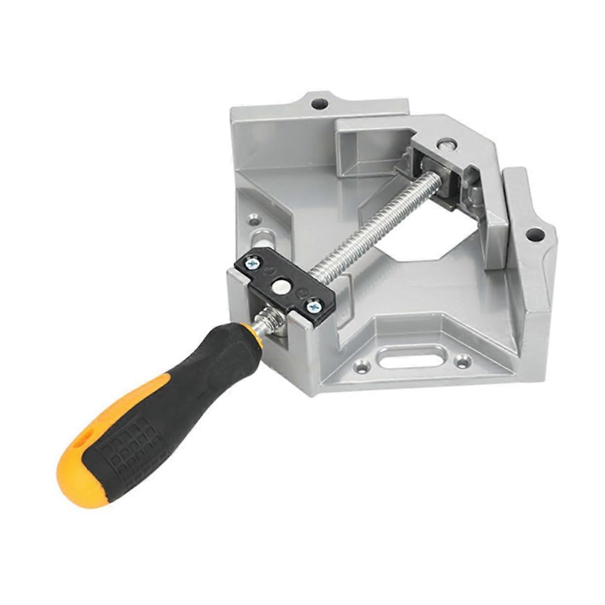 1PC Aluminum Alloy Angle Clamp Precision Right Angle Clamp for Woodworking Welding Furniture Building and Frame Assembly