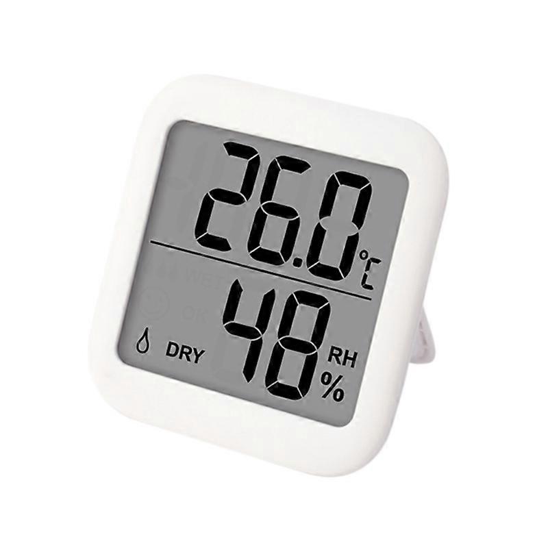 Large LCD Room Thermometer Hygrometer °C/°F Humidity Meter With Magnet And Handle