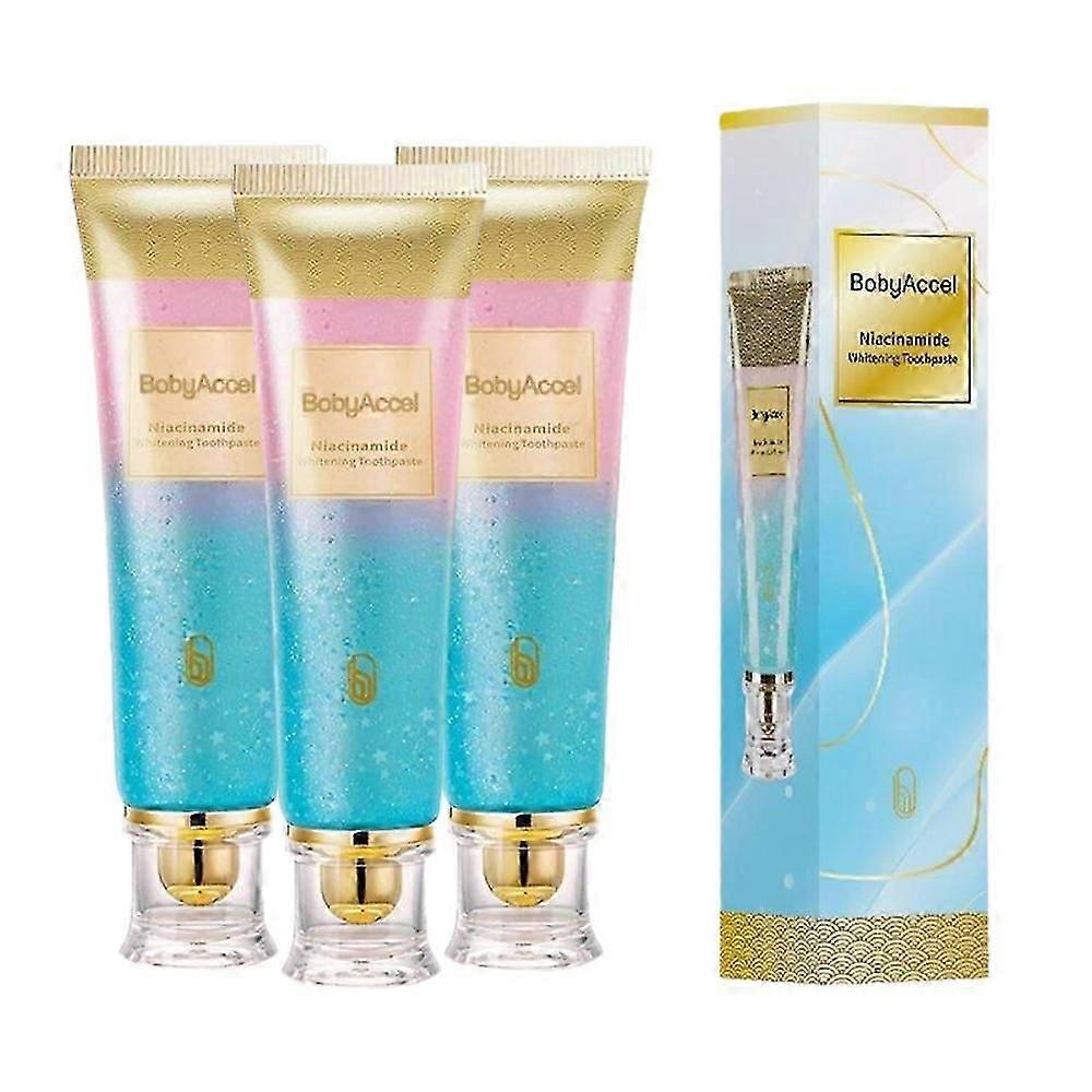 1-3x BodyAccel Niacinamide Whitening Toothpaste BodyAccel Toothpaste Niacinamide