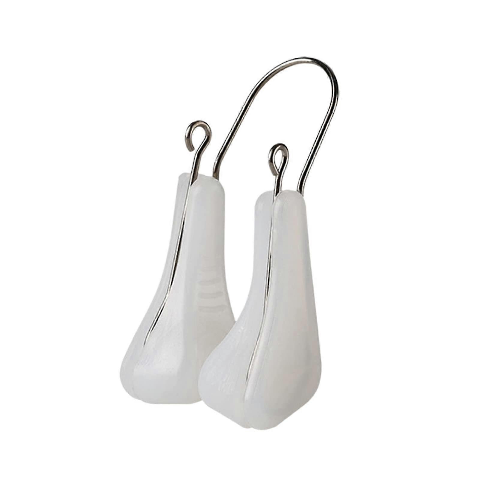 Nose Bridge Corrector Soft Material Mini Invisible Nose Beauty Tool for Home Use White Color