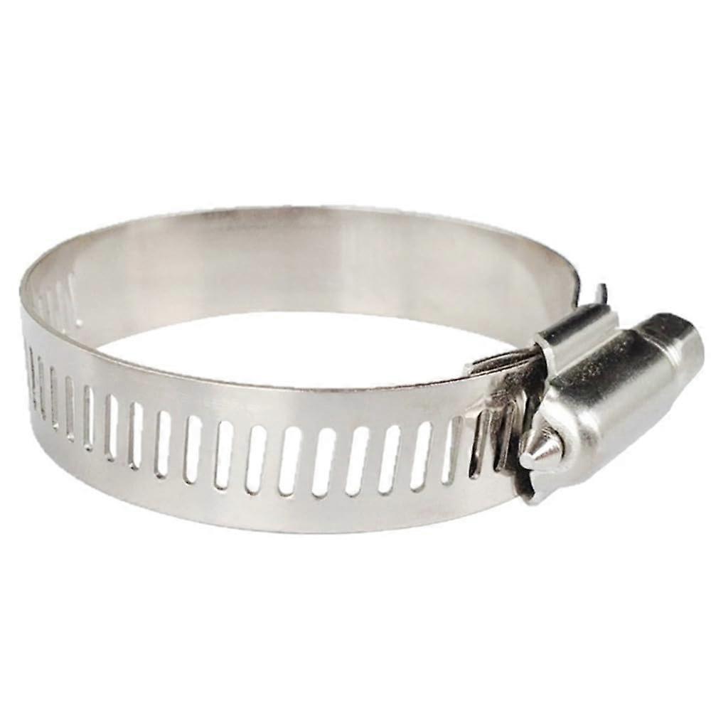 Hose Clamp Adjustable Auto Fuel Line Worm Gear Clip Sizes 8 And 12 (25-38 mm)