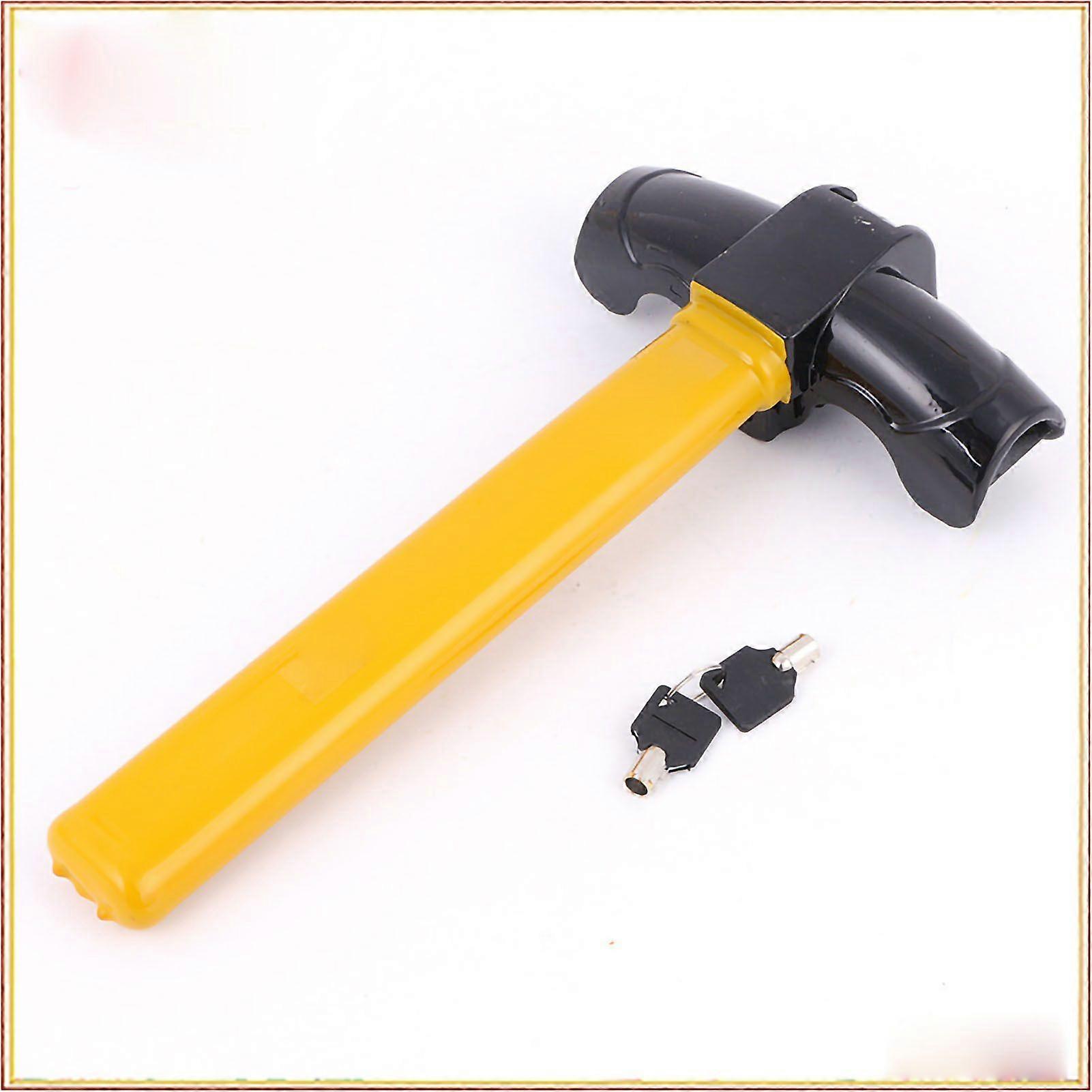 Steering wheel lock for cars high strength anti theft T shaped steel