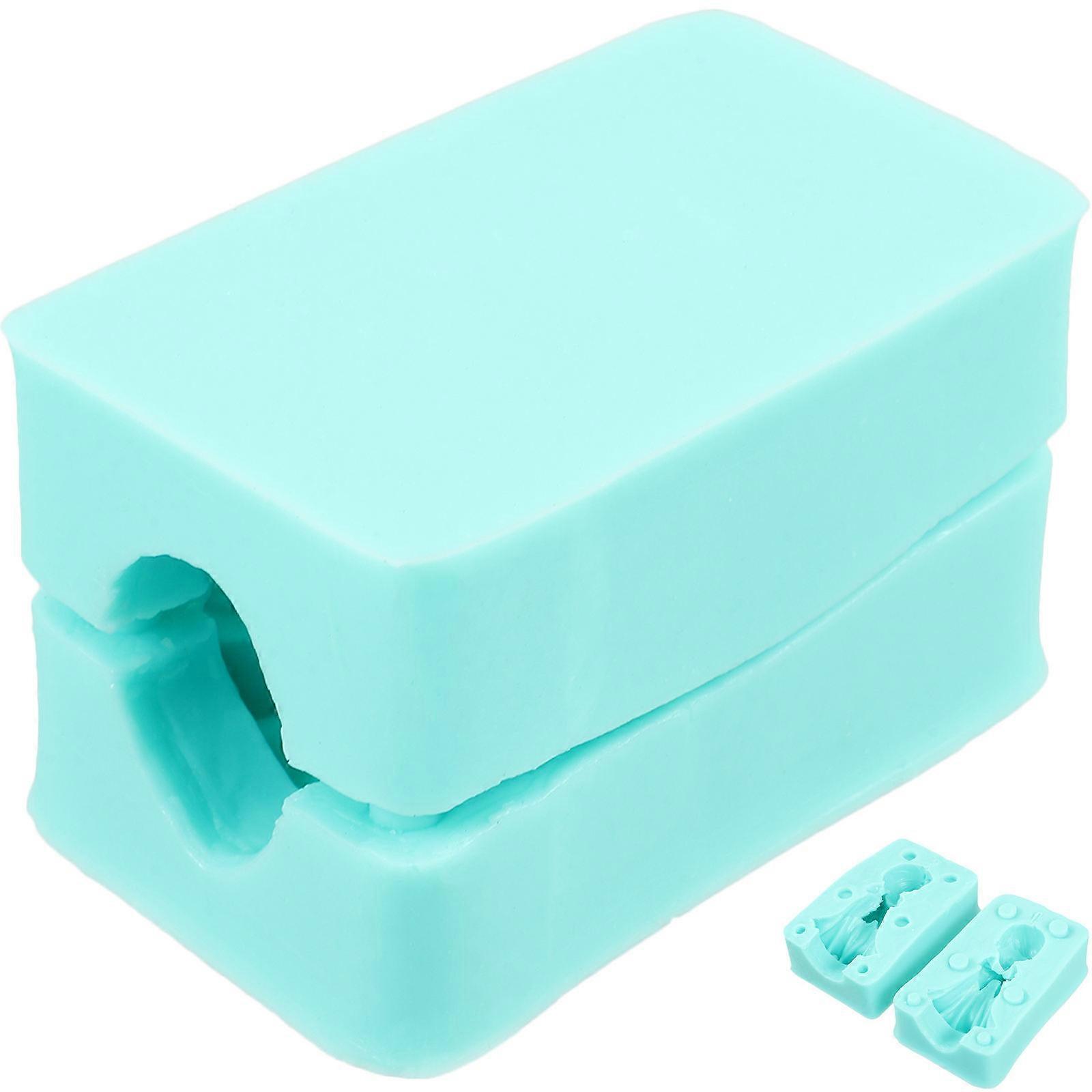 Skyblue Silicone Molds for Making Angel Shaped Candles Safe Durable Easy to Use and Demould 1 Set