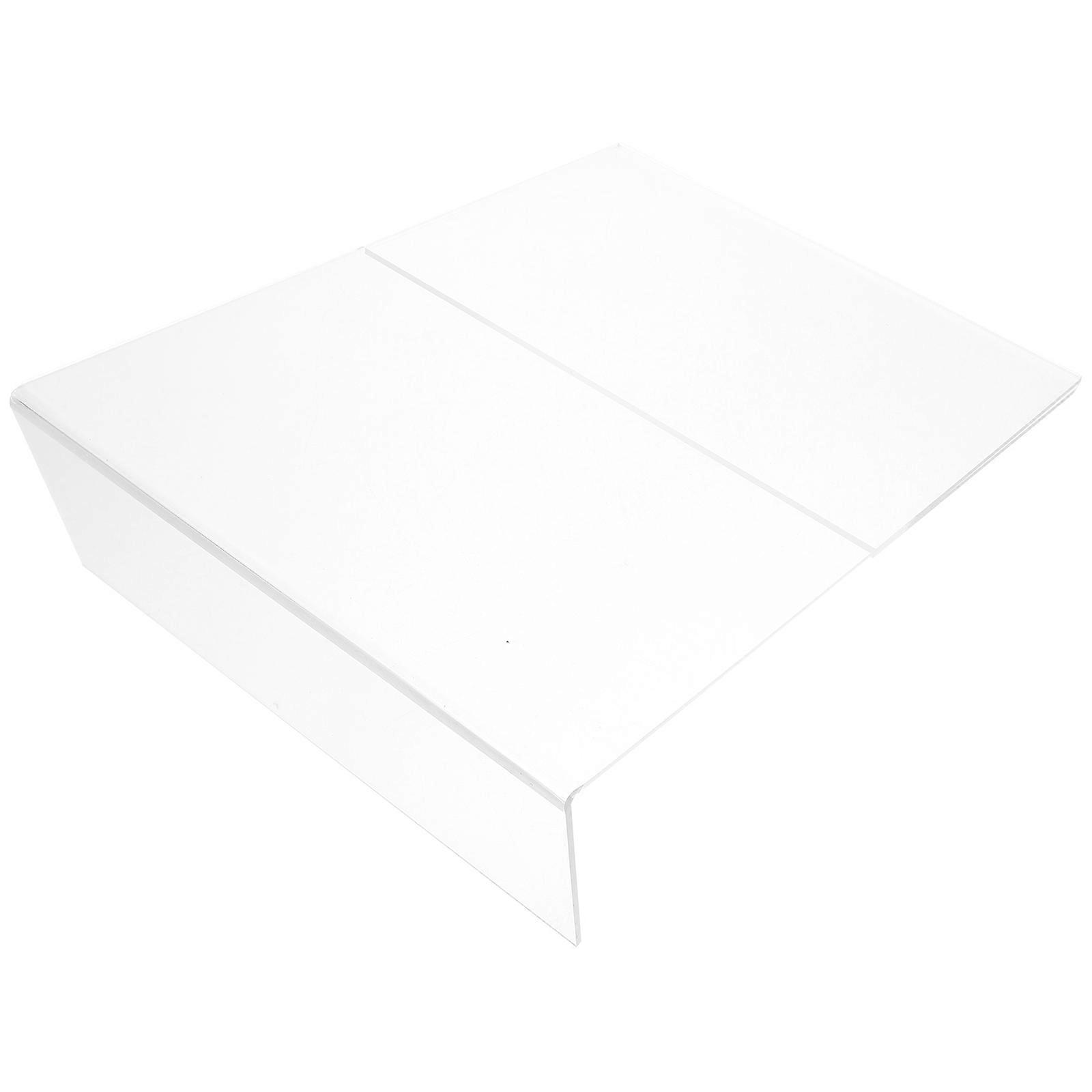 Acrylic Tabletop Display Stand for Menus, Posters, and Cards – Versatile Design for Restaurants, Offices, and Events