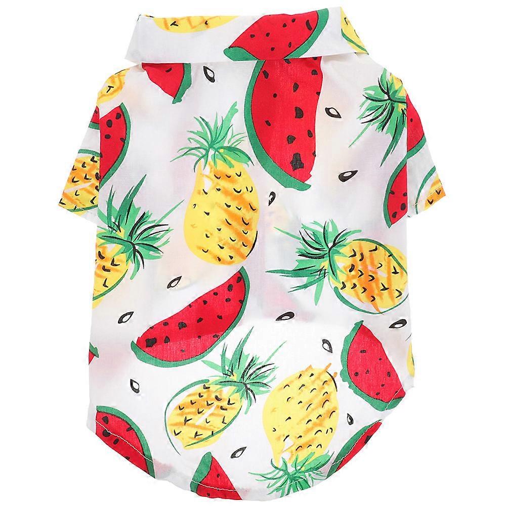 Köpekler İçin Uygun Yaz Rahat Giyim İçin Köpek Gömleği 1Set