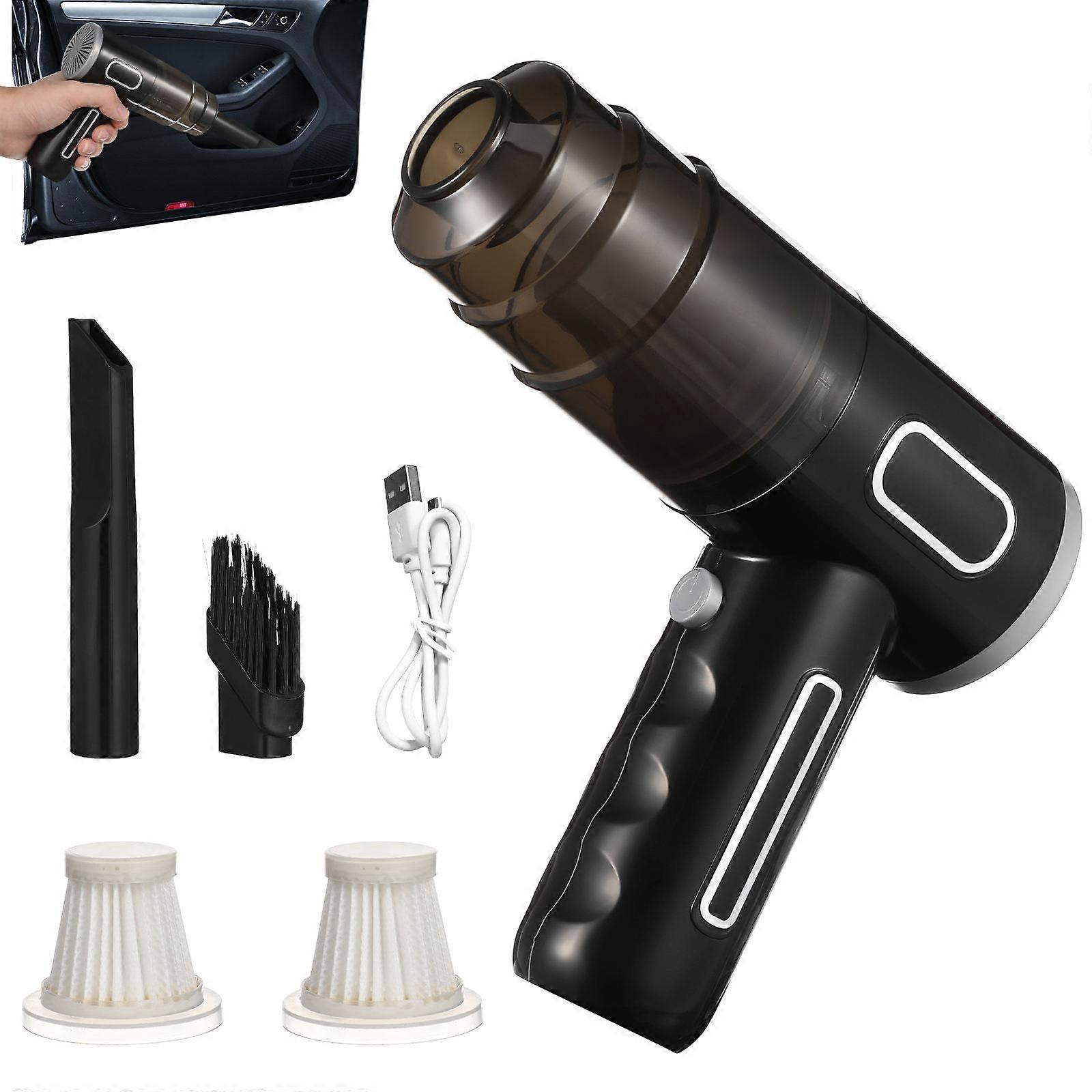 Portable Handheld Vacuum Cleaner For Home And Car Use 29000Pa Suction Precision Filtering 1 Set