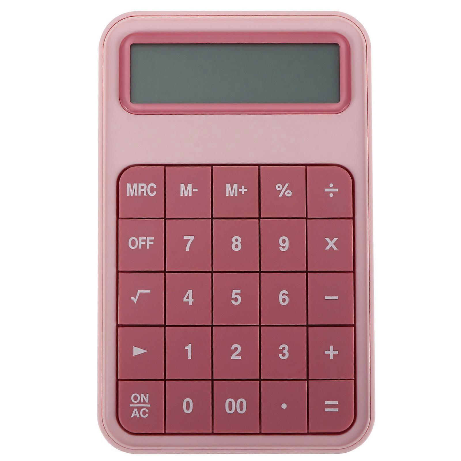 Portable Electronic Calculator 1Pcs Ideal For Office Equipment College Students Light Weight Easy To Use With Large Display