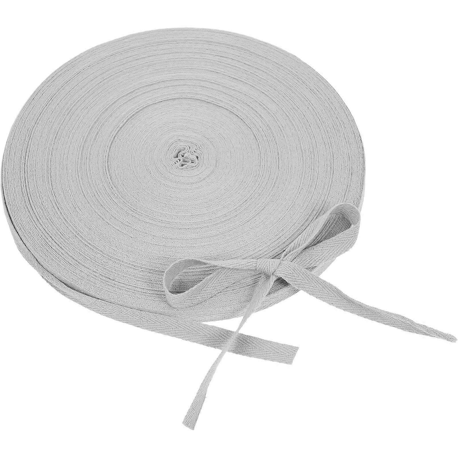 Cotton Tape Ribbons Decorative Ribbons 1Cm Width Multi-use Cotton Ribbon Tailor Shop Sewers 1Pack