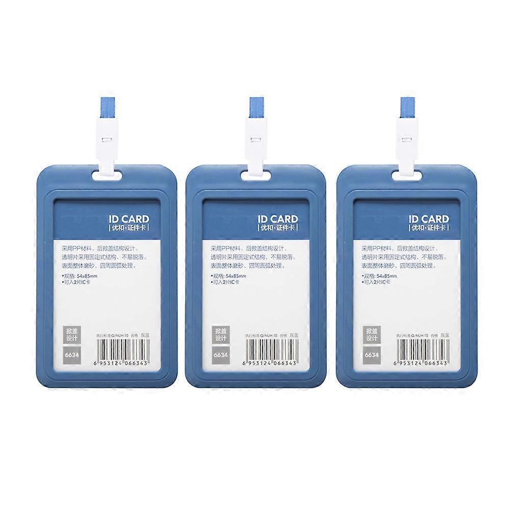 Credentials Holder Work Cover for Storing Things 3Pcs Pack