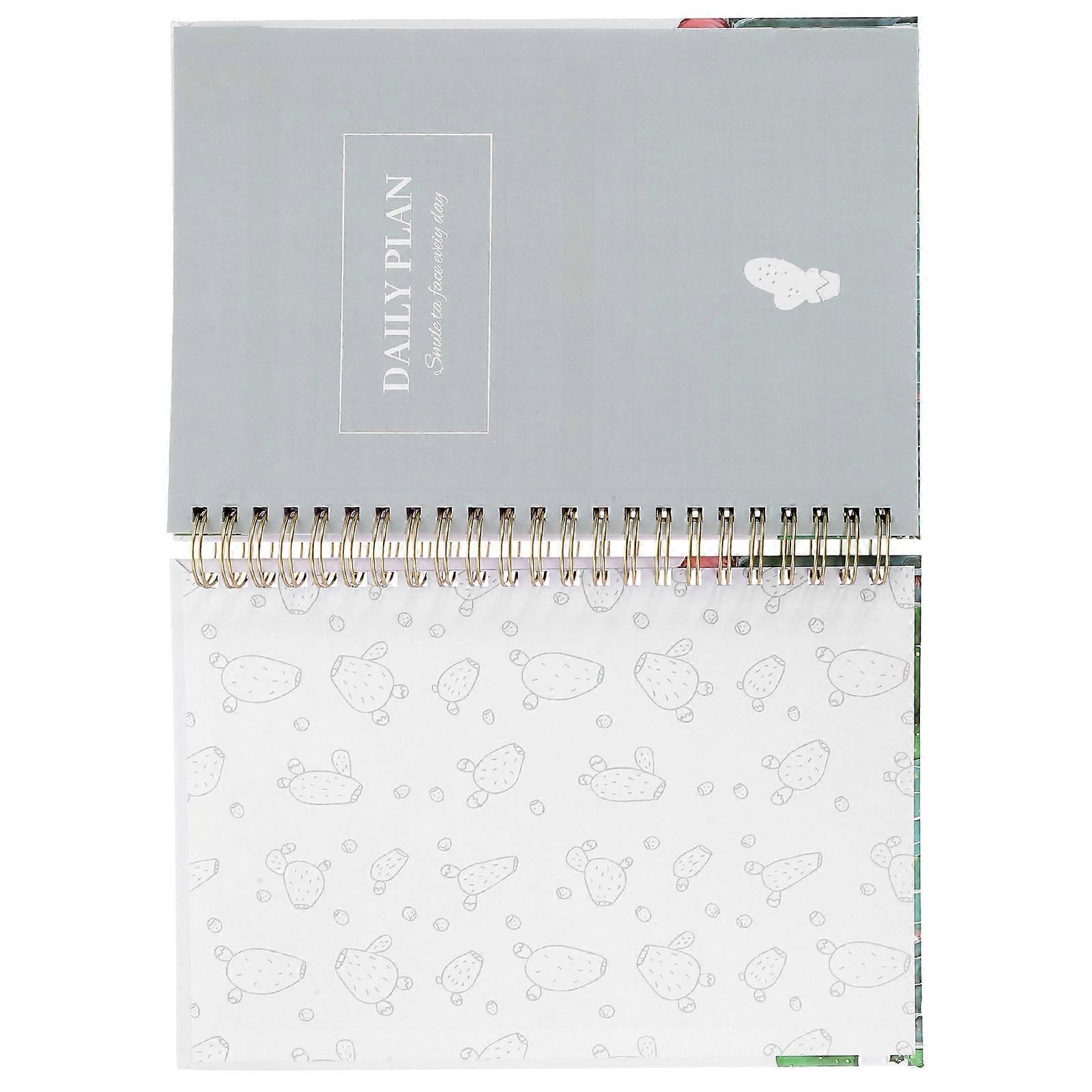 Planning Notebook With Rectangular Shape For Office Workers And Teachers 8.25X6.48X0.86In Daily Plan Recording 1Pcs