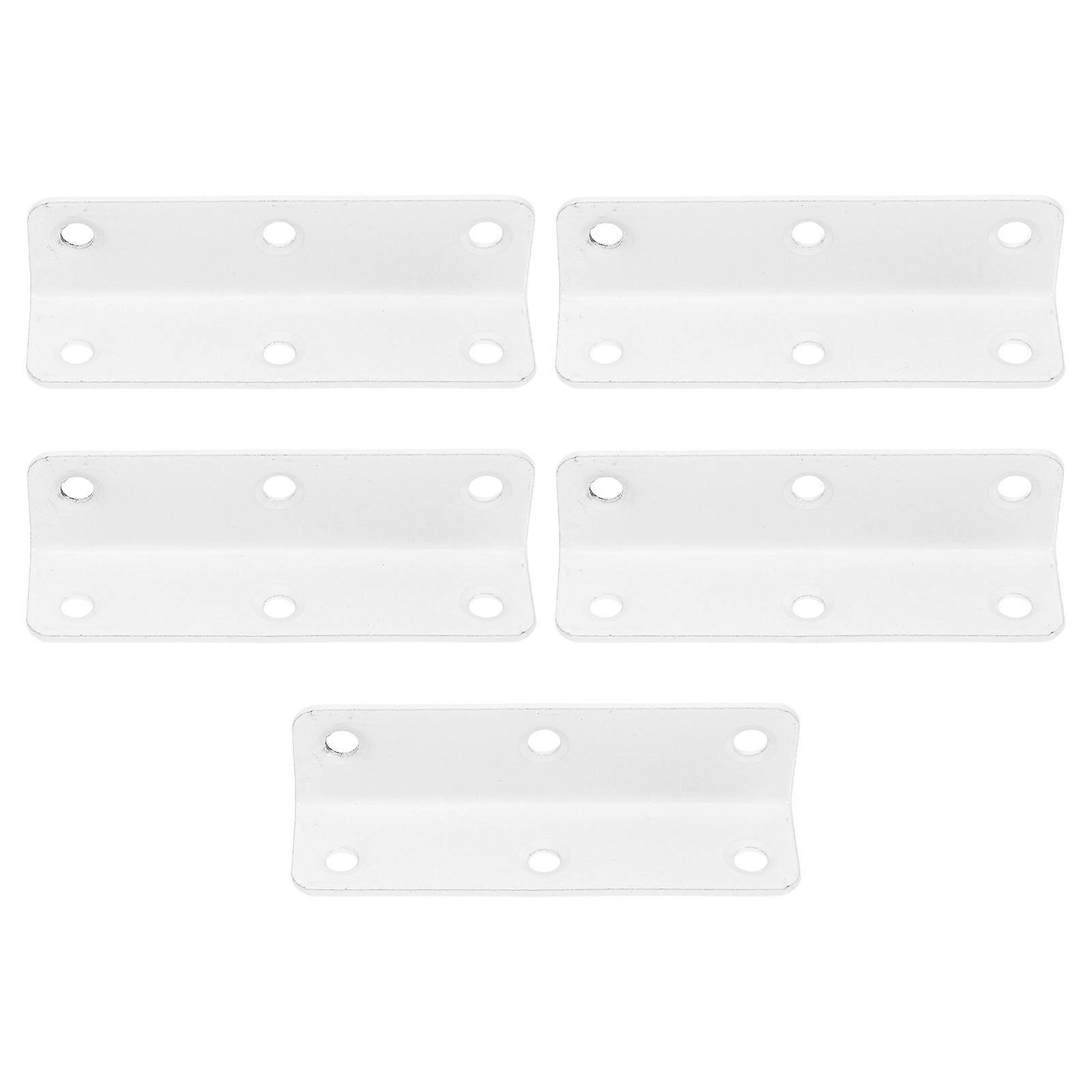 Stainless Steel Right Angle Bracket for Heavy Duty Corner Support 5Pcs