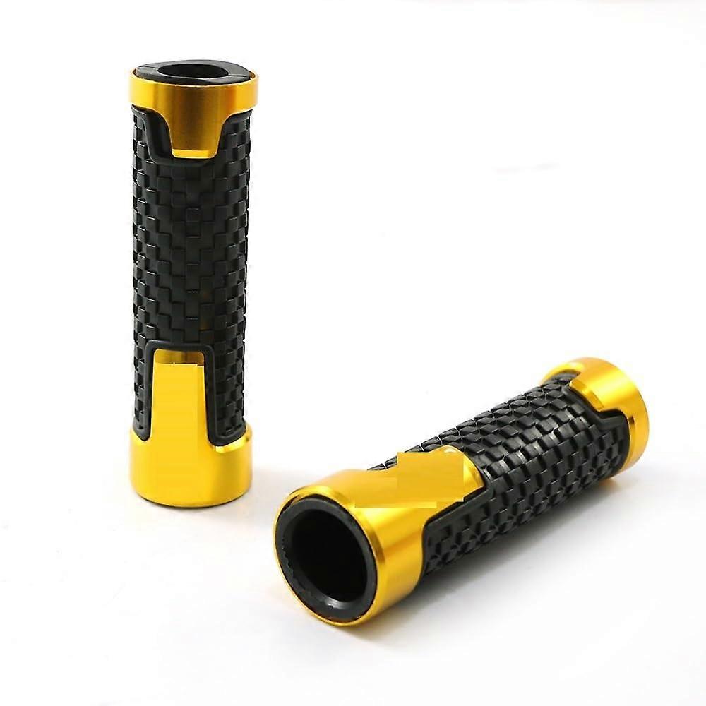 GSXR 600 Grips For Suzuki GSX-R600 Non-Slip CNC Handlebar Grips Gold