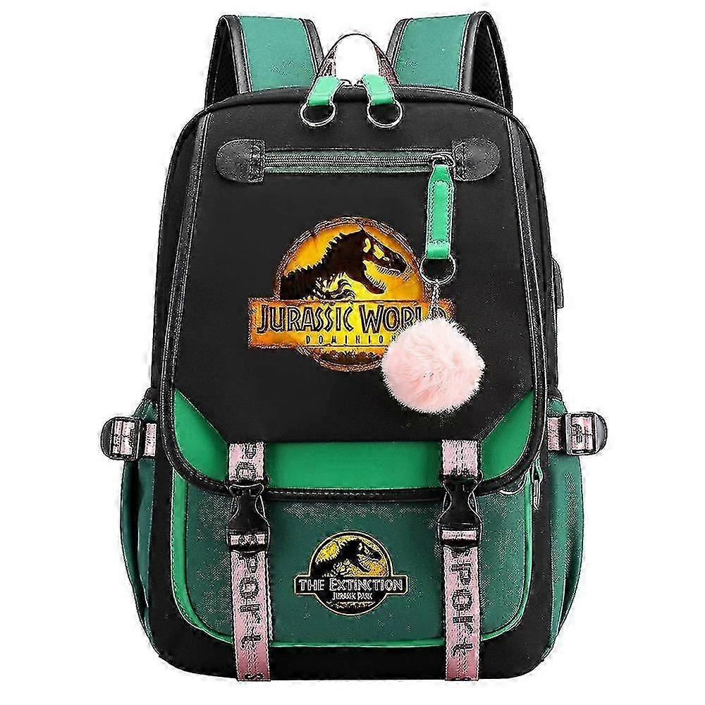 Multi-Purpose Jurassic Park Backpack for UK Students - Laptop Compatible
