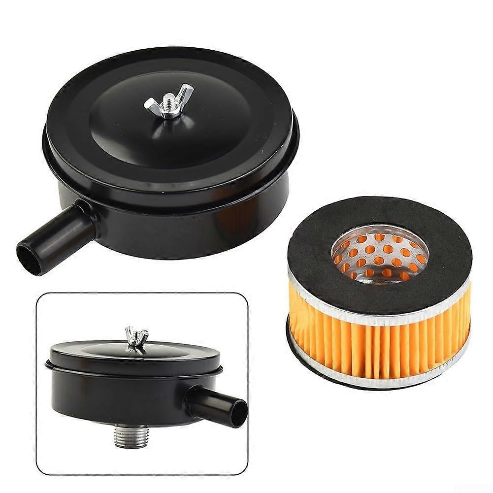 Air compressor silencer with strong noise reduction and 20 mm external thread