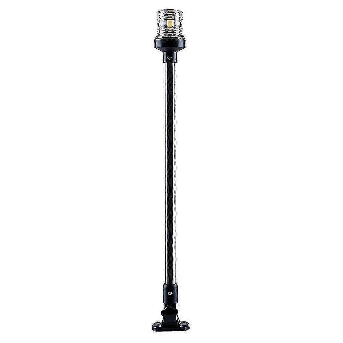 Stern Light Anchor Light Led Boat Light Pole Removable Tilt Base, All Around Light 24 Inch SZRH A-V