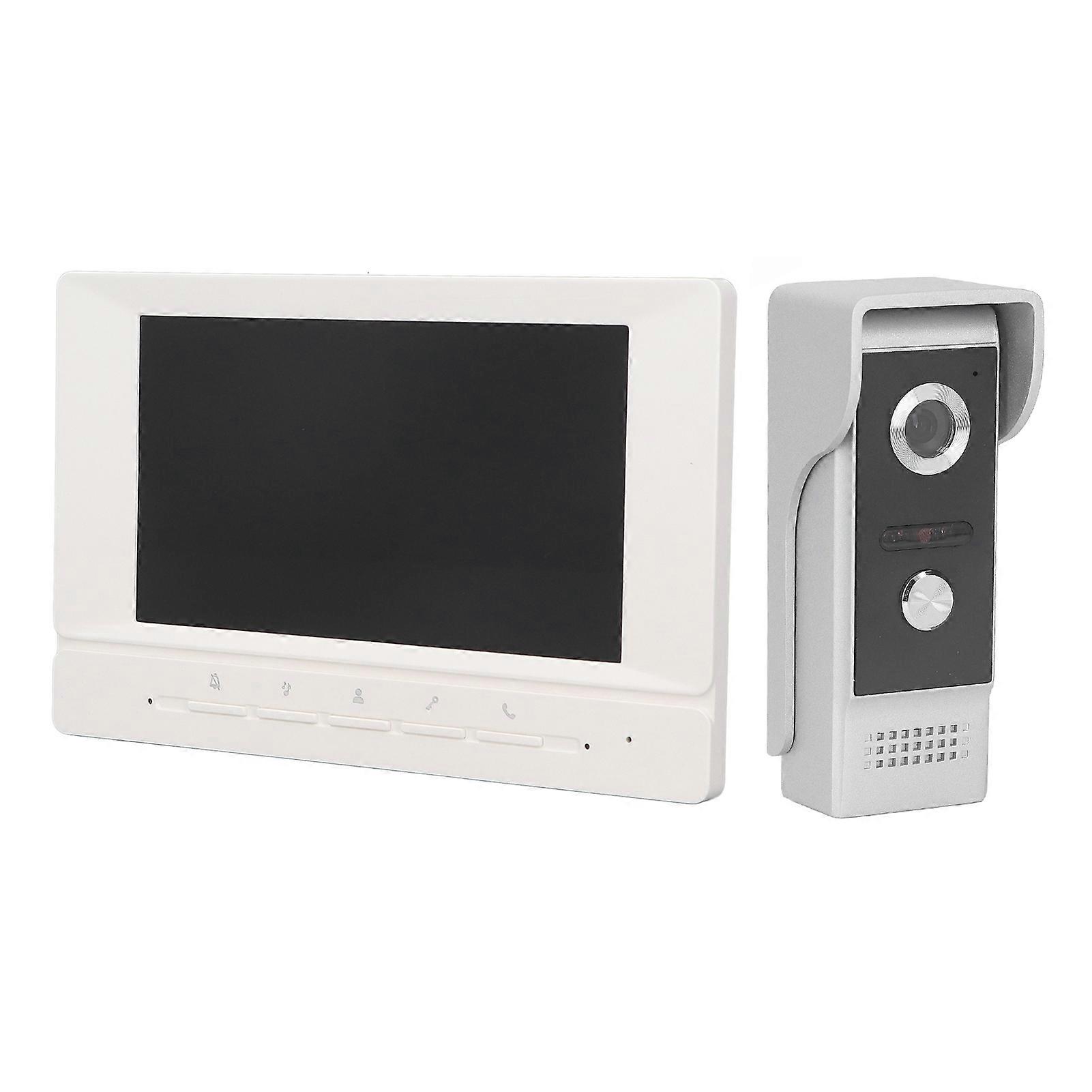 Video Intercom Doorbell Smart Video Doorbell Electronic Access Control For Villas Hotels Offices 100‑240V EU Plug 