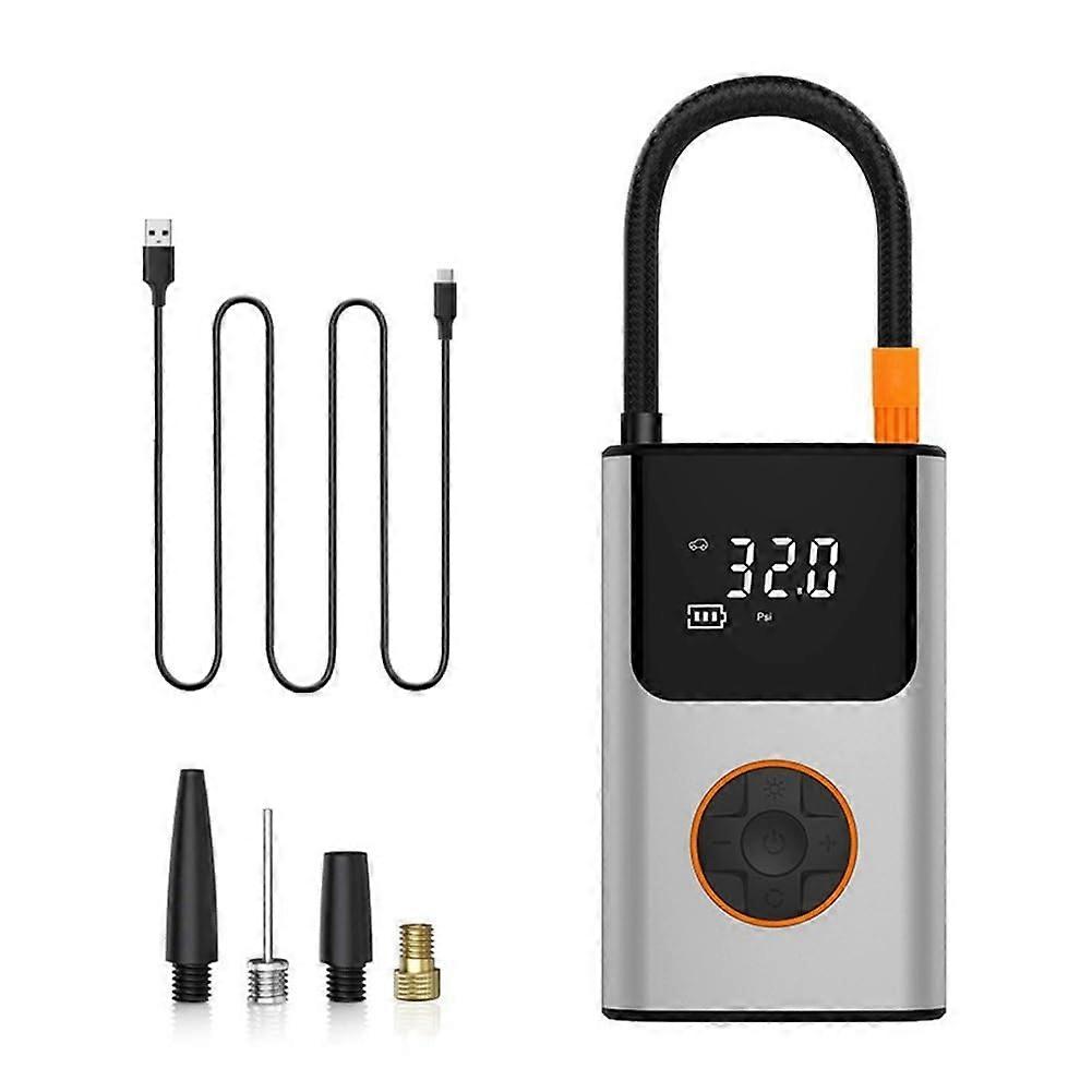 Tire Inflator Portable Air Compressor, 150 PSI Cordless Portable Tire Inflator Fast Inflation, Air Pump for Car Tires