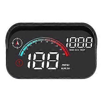M22 Auton GPS HUD Head-Up Display USB-nopeusmittari Kompassi Universaali
