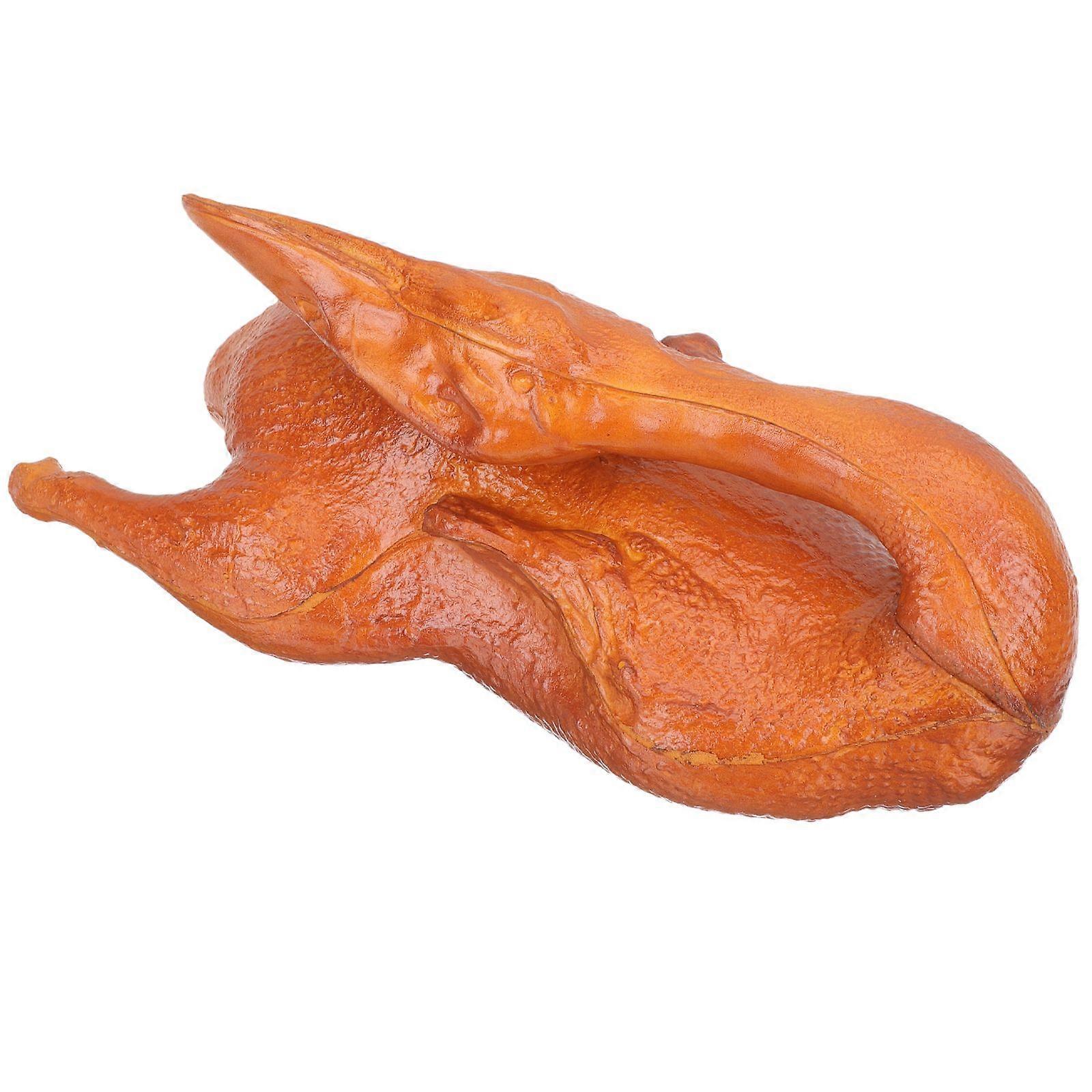 Fake Food Artificial Roasted Duck Realistic Food Model Food Prop Accessory