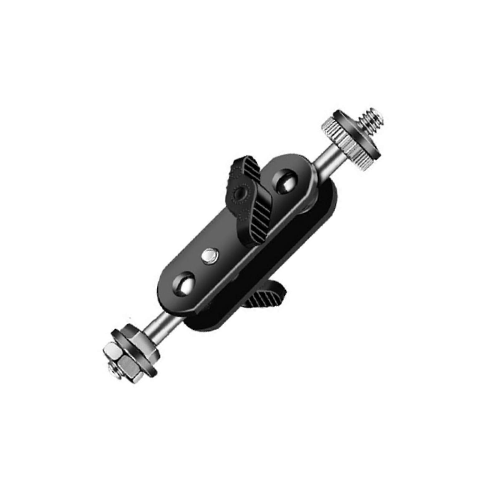 Metal Camera Bracket 1/4inch Screw Ball Magics Arm With Full 360 Degree Adjustability For All Needs Surveillances Camera Stand Black
