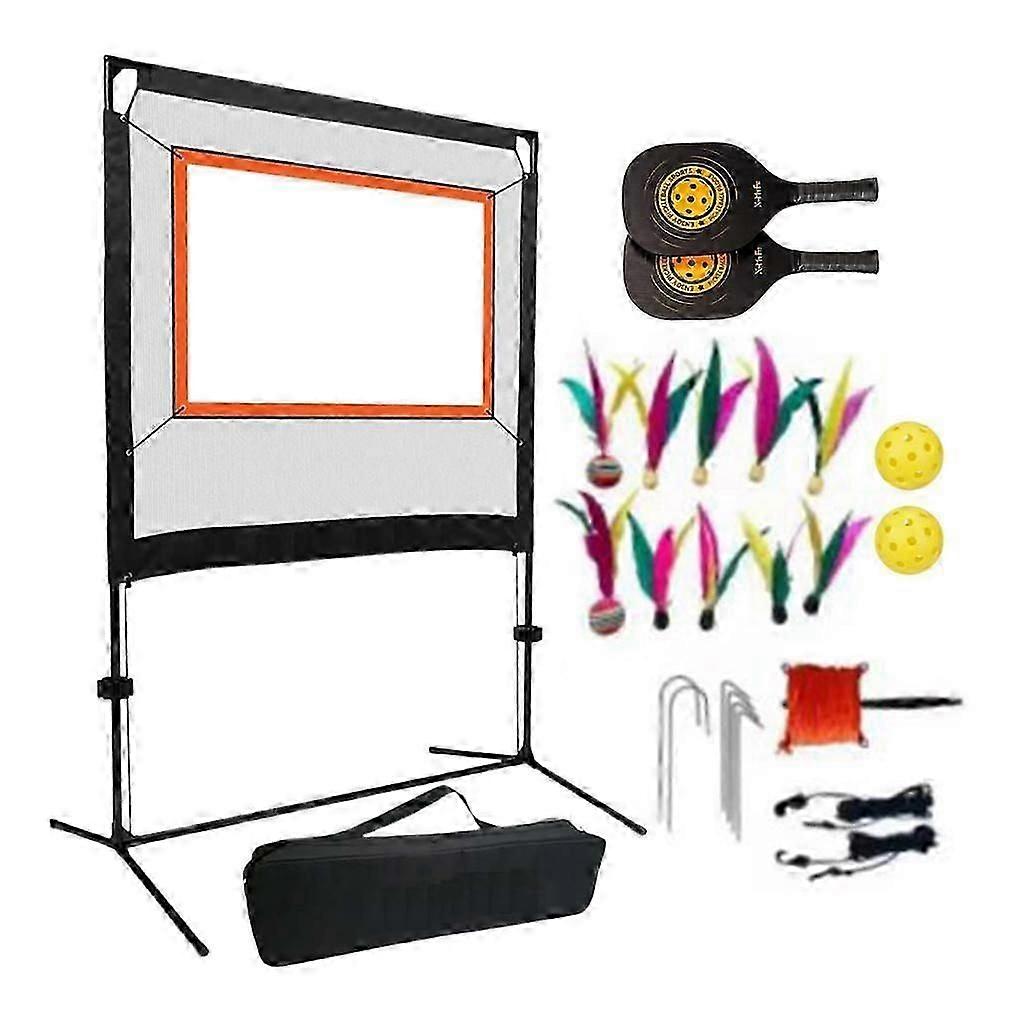 Badminton Net Set Replacement with Shuttlecocks for Sports Indoor