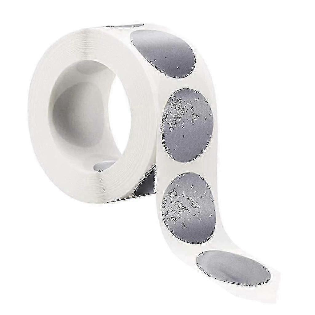 300pcs Silver Scratch Off Labels 2.5cm Round Stickers Premium Quality