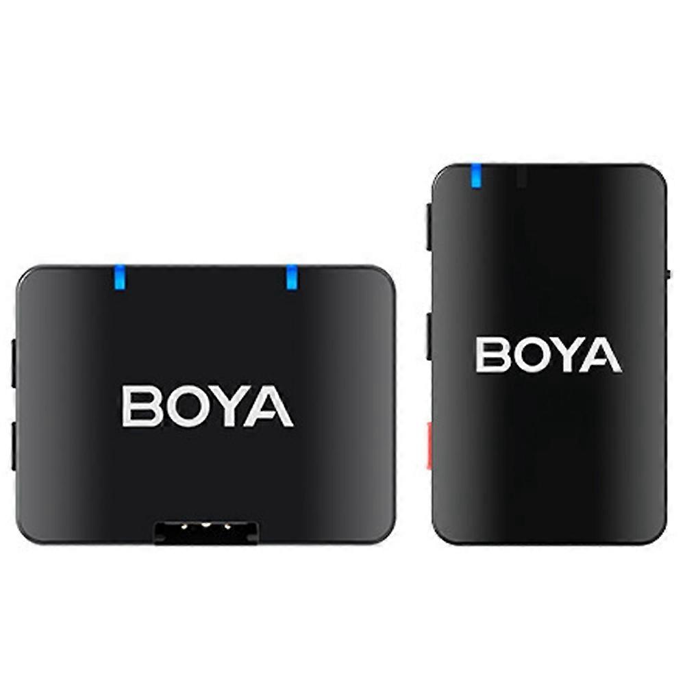 BOYA Live Broadcast Wireless Lavalier Microphone Noise Reduction Mic,1 Transmitter+1 Receiver