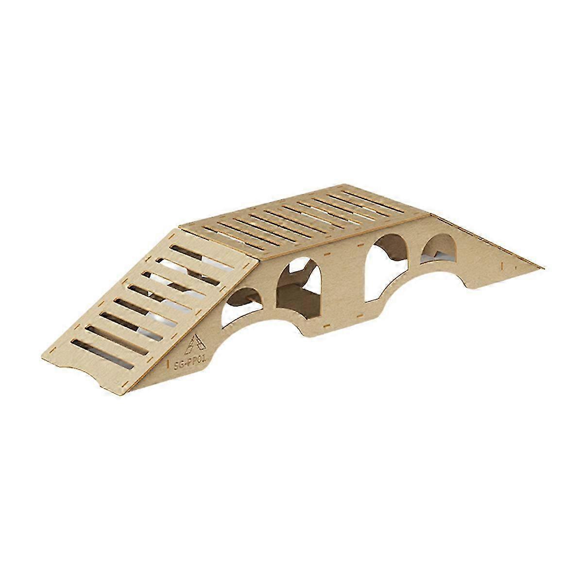 Wooden Simulation Off-Road Obstacles for RC Crawler Toys - Assembly Props SG-PP01 for Adults & Children, Compatible with 1/16, 1/18, 1/24 Scale Models