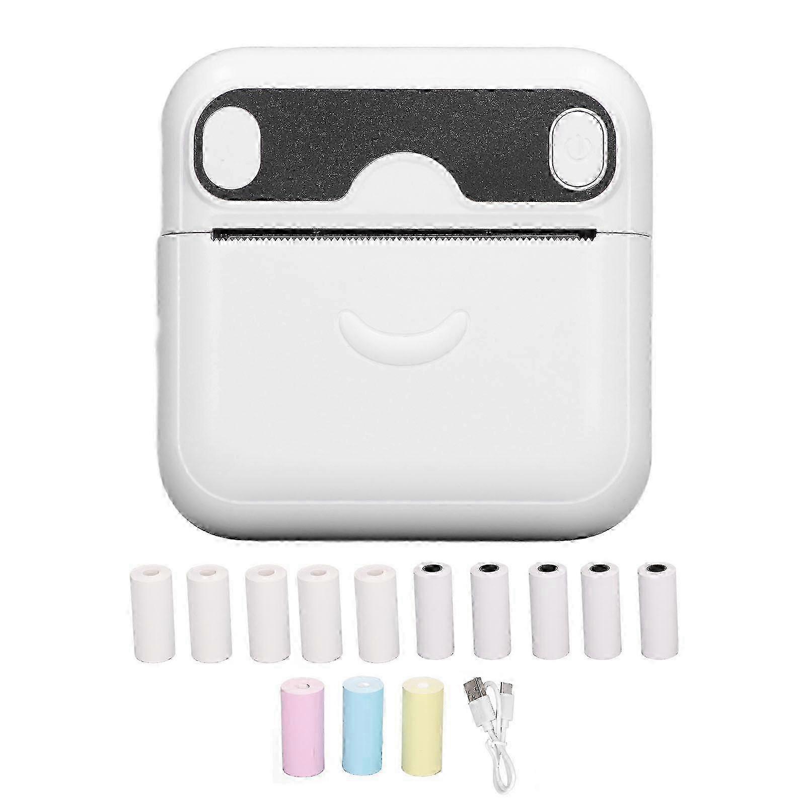 Wireless Bluetooth Thermal Label Printer for Home & Office Use, No Ink Needed, Compatible with Most Devices