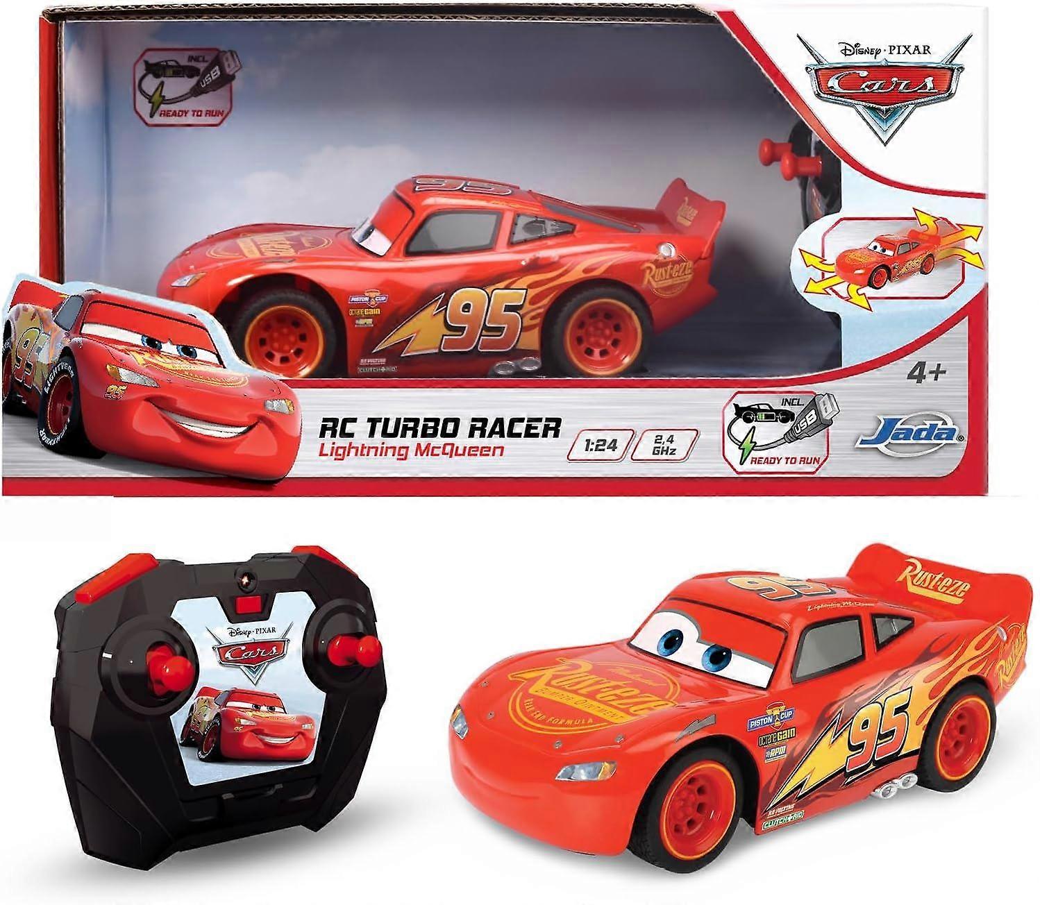RC Cars 3 Turbo Racer Lightning McQueen USB 136445 Toy