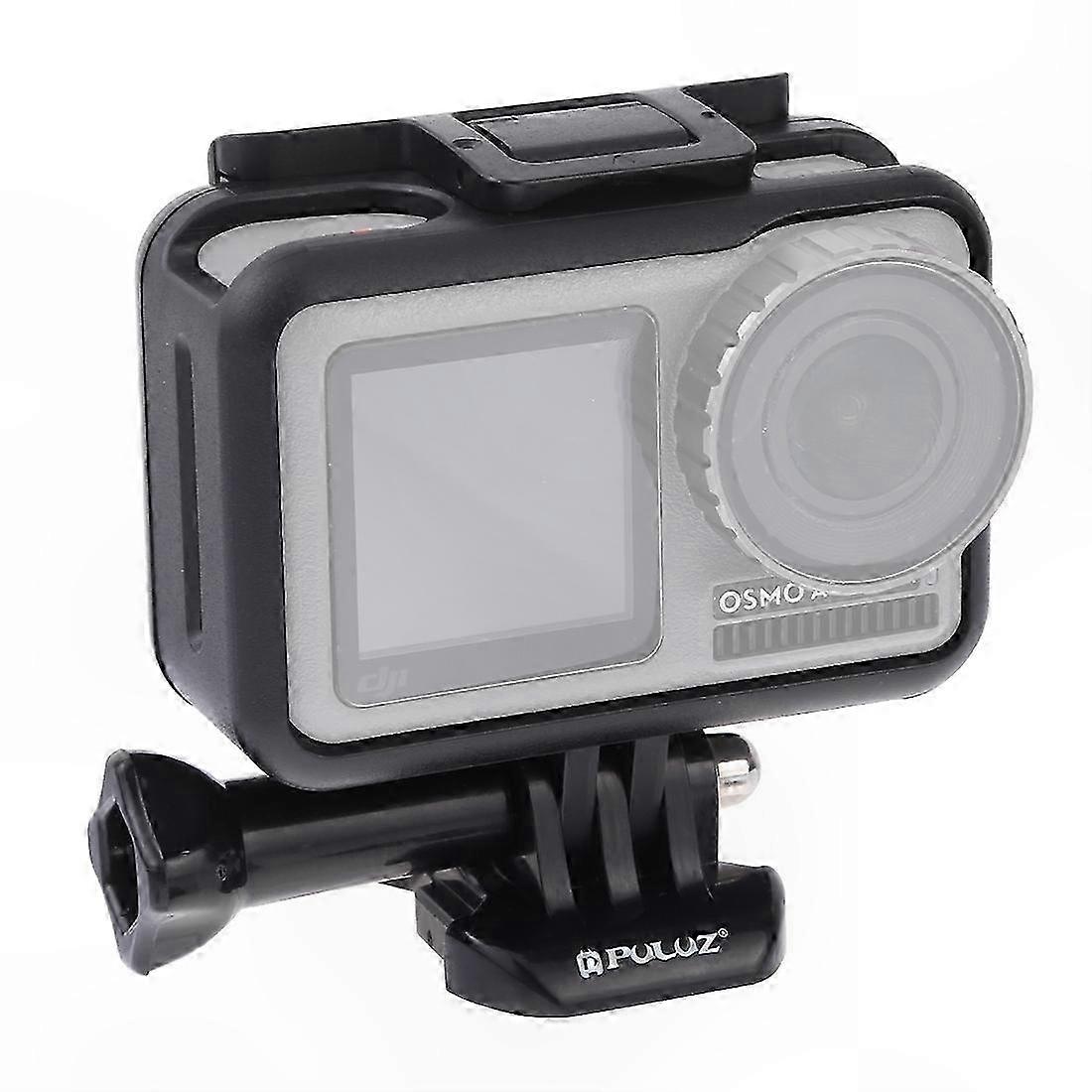 Action Camera ABS Protective Case with Border Frame Mount & Screw (Black)