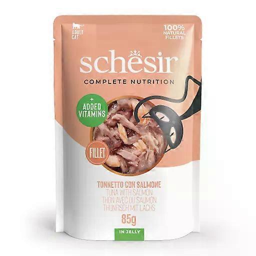 Schesir Wet Food with Tuna and Salmon for Cats (Cats , Cat Food , Wet Food)