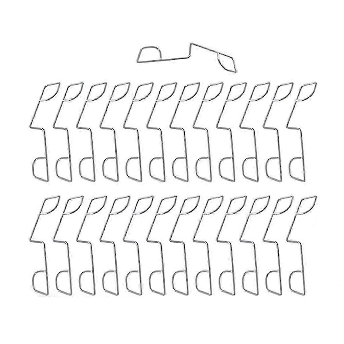 25 Pcs Fence Panel Clips, Fence Wedges to Stop Fence Panels Rattling,