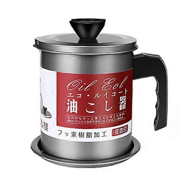 Oil residue filter tank, made of stainless steel, with simple filtering operation