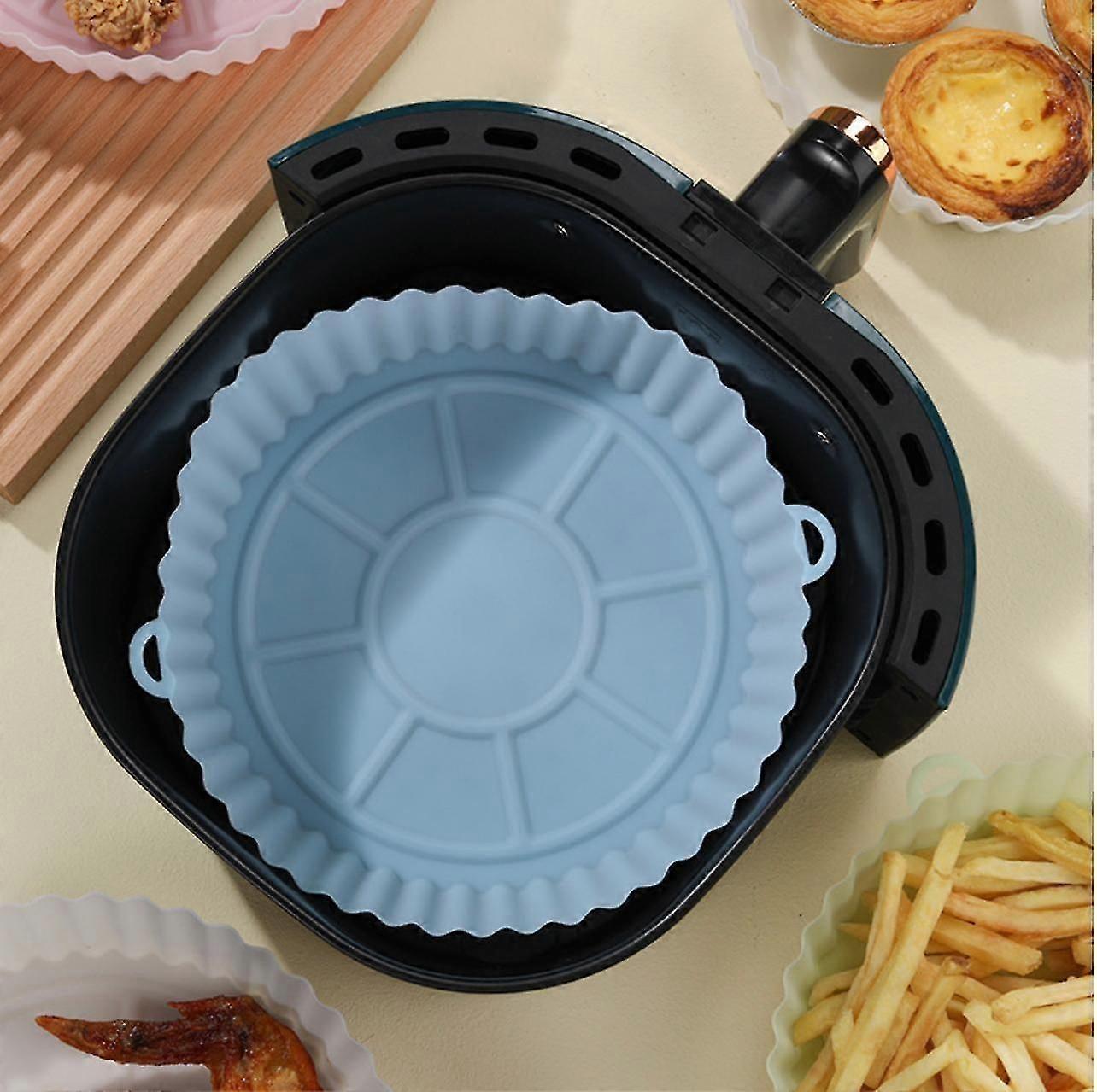 tappetino in silicone antiaderente per friggitrice ad aria 18cm