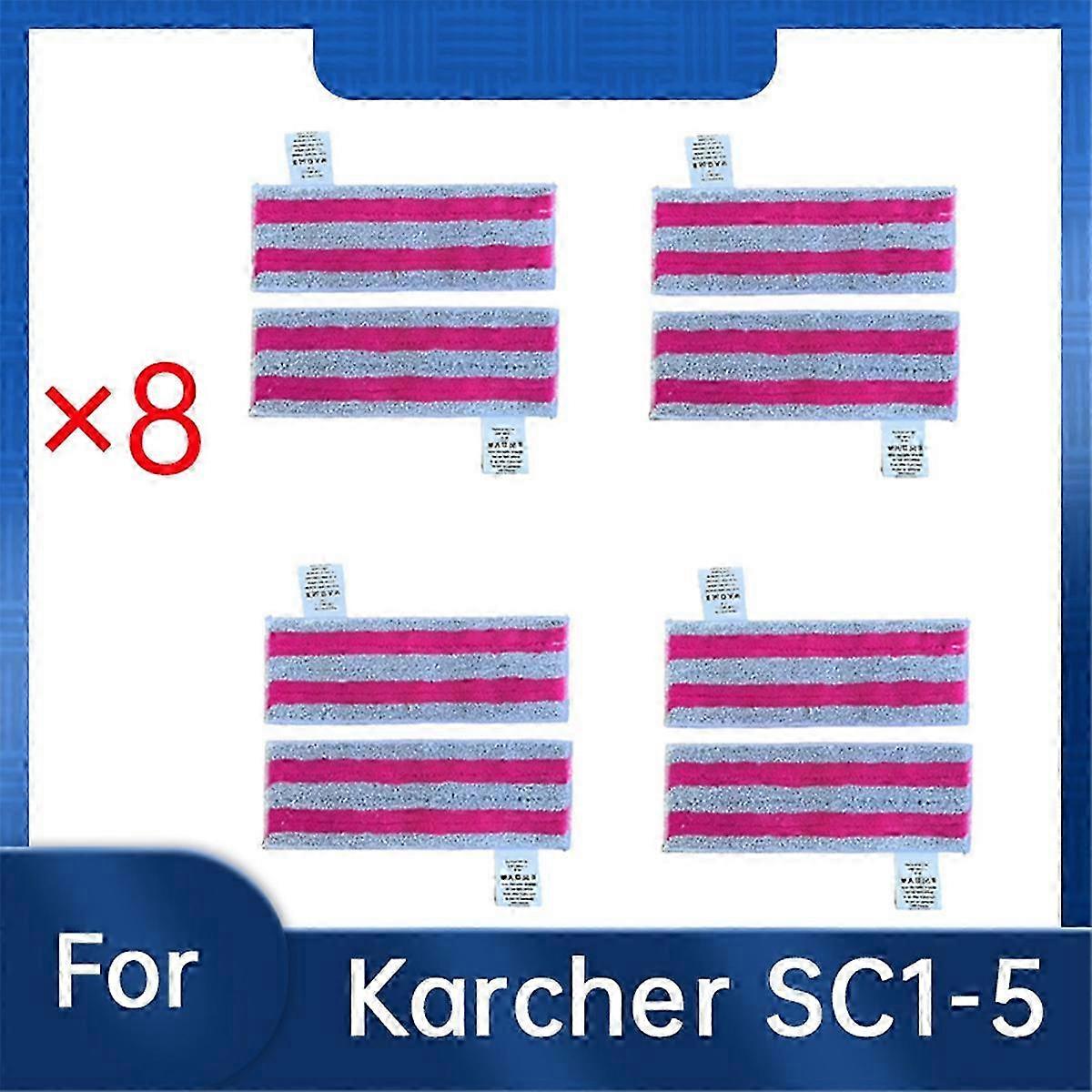 8 PCS Steam Mop Accessories for SC1 SC2 SC3 SC4 SC5