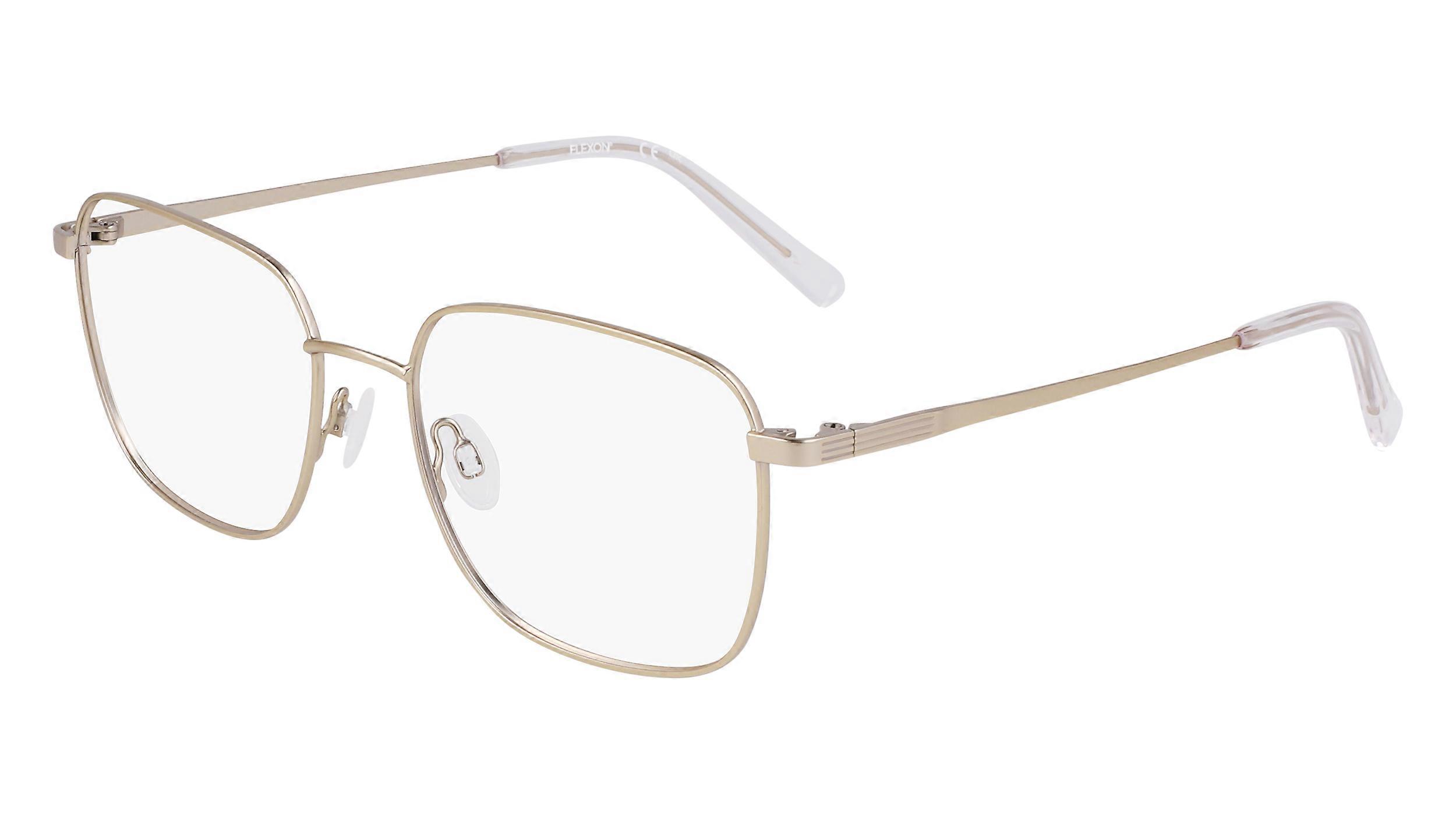 Eyewear Frames FLEXON FLEXON H6070 710 MATTE GOLD 53/17/145 MALE
