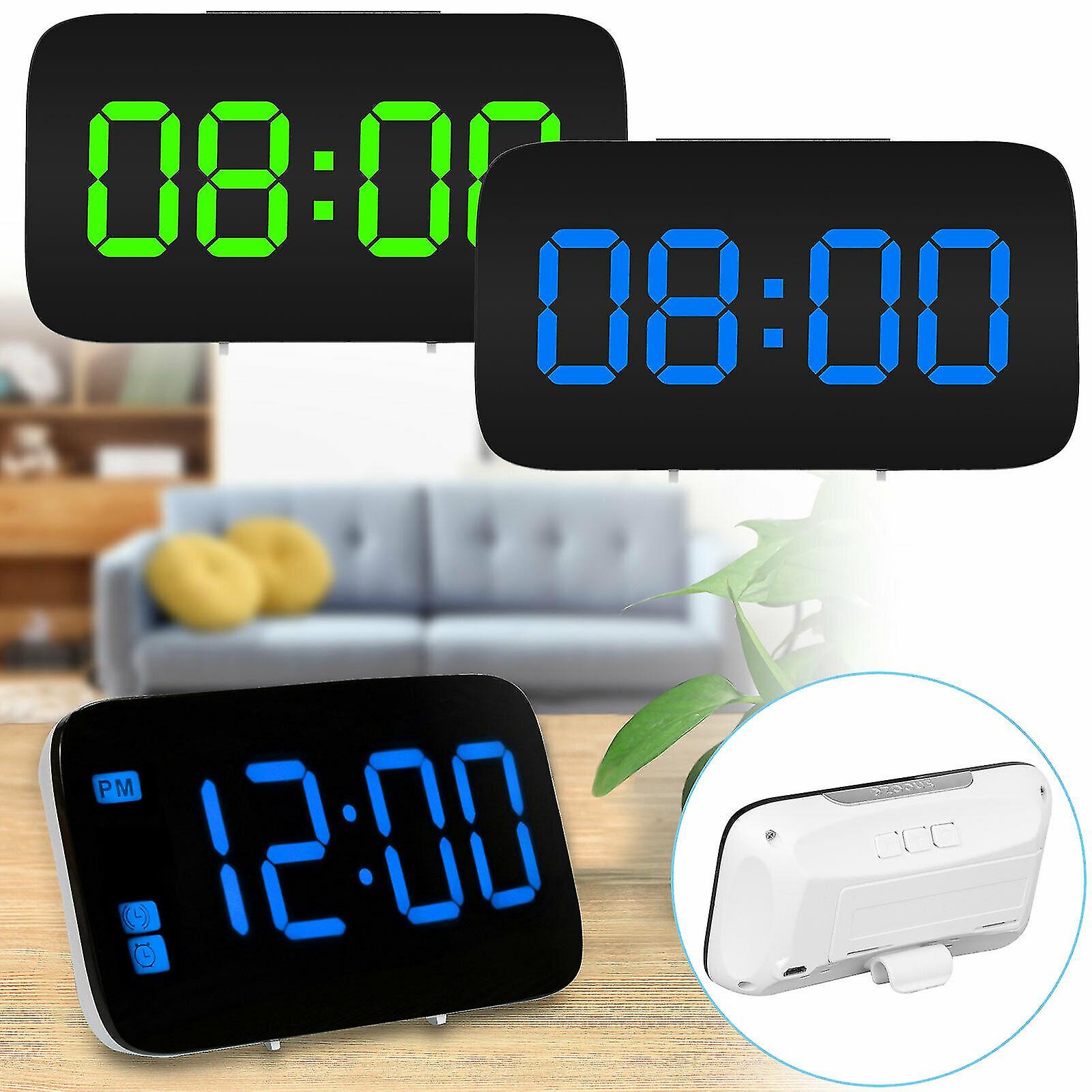 Digital Led Display Snooze Alarm Clock
